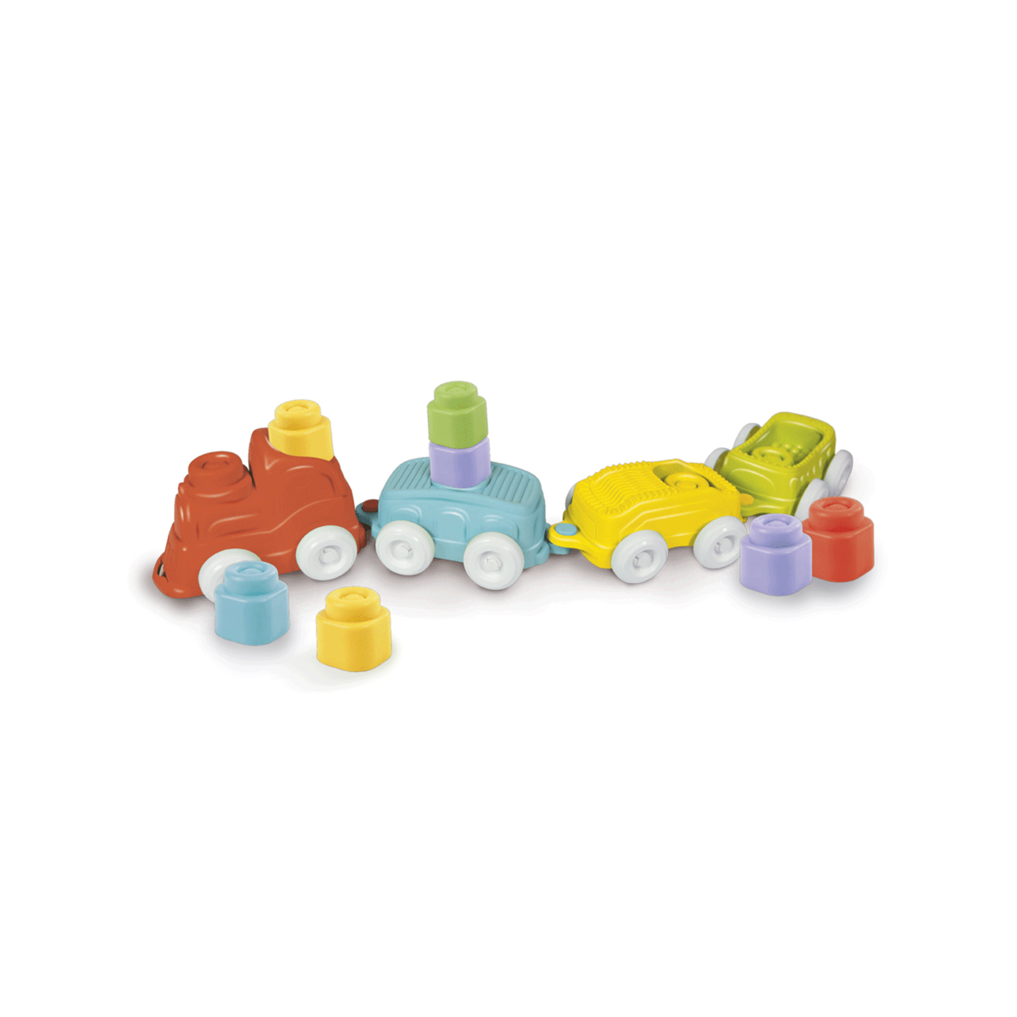 Baby clementoni - touch, play sensory train try me - CLEMMY