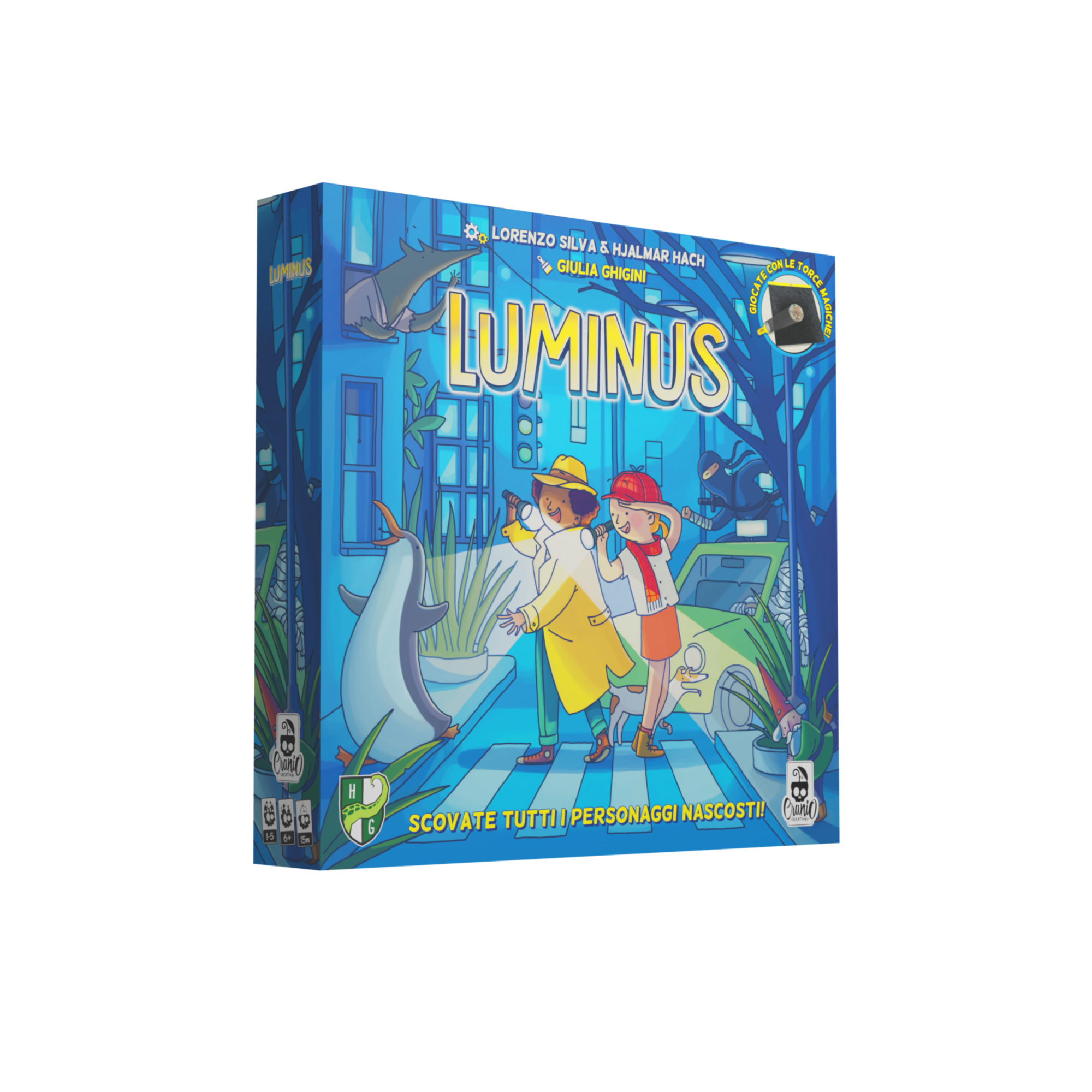 Luminus, gioco da tavolo 6+, gioco competitivo per tutti, cc618 - 