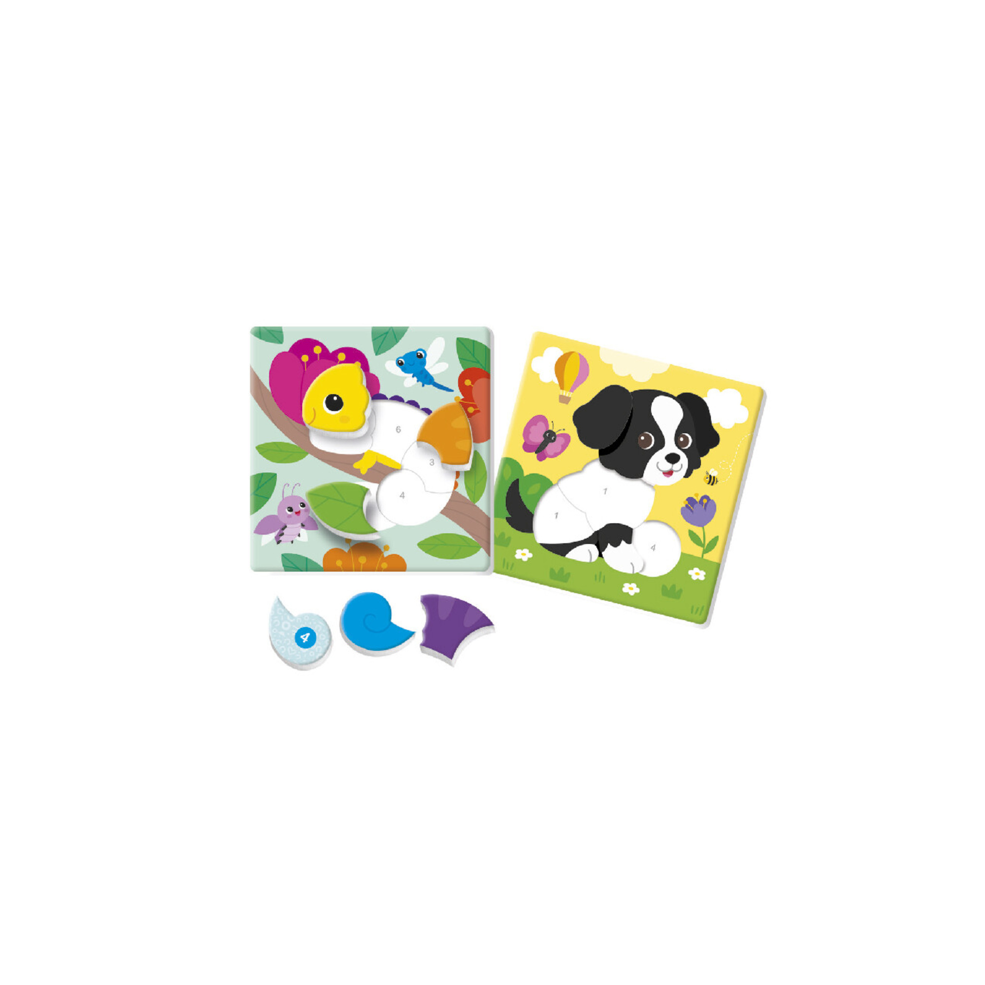 Sapientino logic gioco educativo - impara numeri e colori con puzzle di animali - clementoni - SAPIENTINO