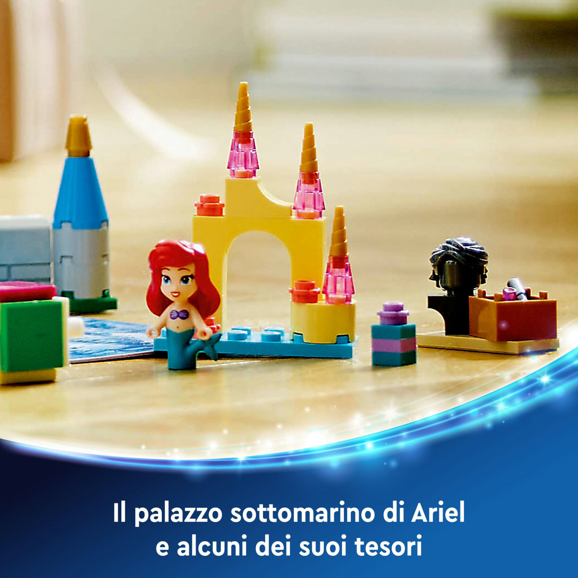 Lego ǀ disney 43253 calendario dell'avvento 2024, giocattolo di natale con personaggi, giochi per bambini 5+, regalo fantasy - Lego