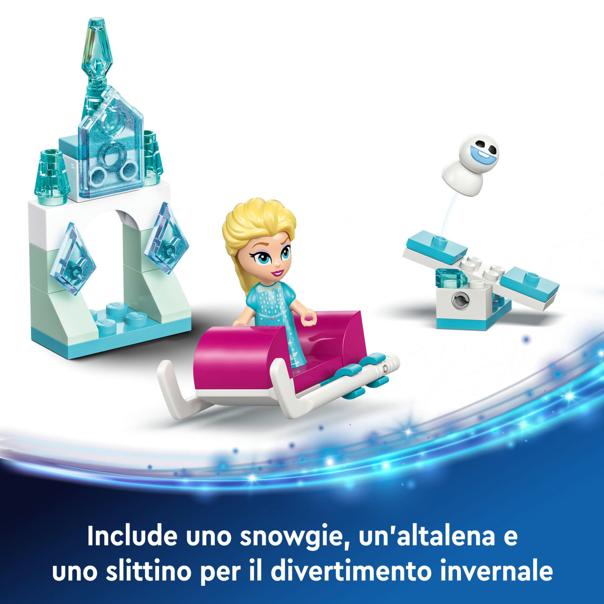 Lego ǀ disney 43253 calendario dell'avvento 2024, giocattolo di natale con personaggi, giochi per bambini 5+, regalo fantasy - Lego