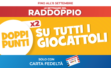 RADDOPPIA I PUNTI!