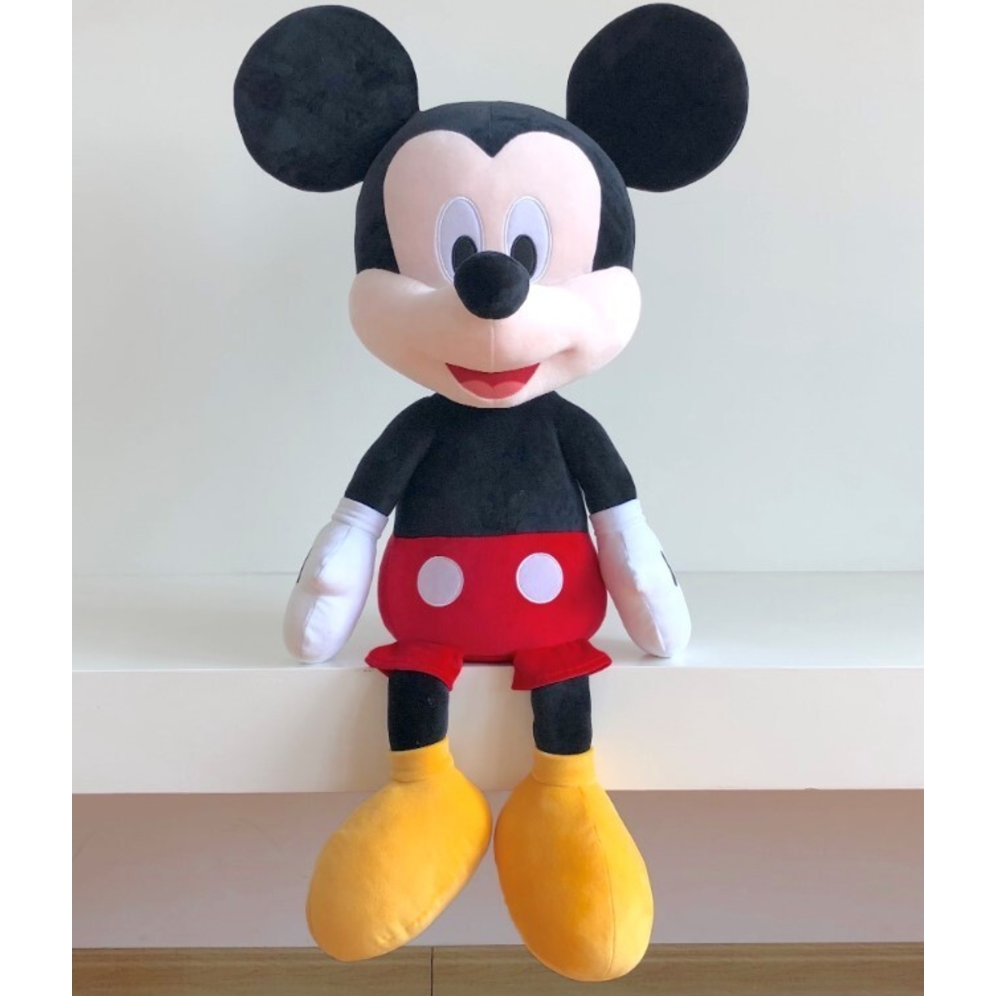 Morbido peluche disney di mickey mouse da 80 centimetri - Mickey Mouse