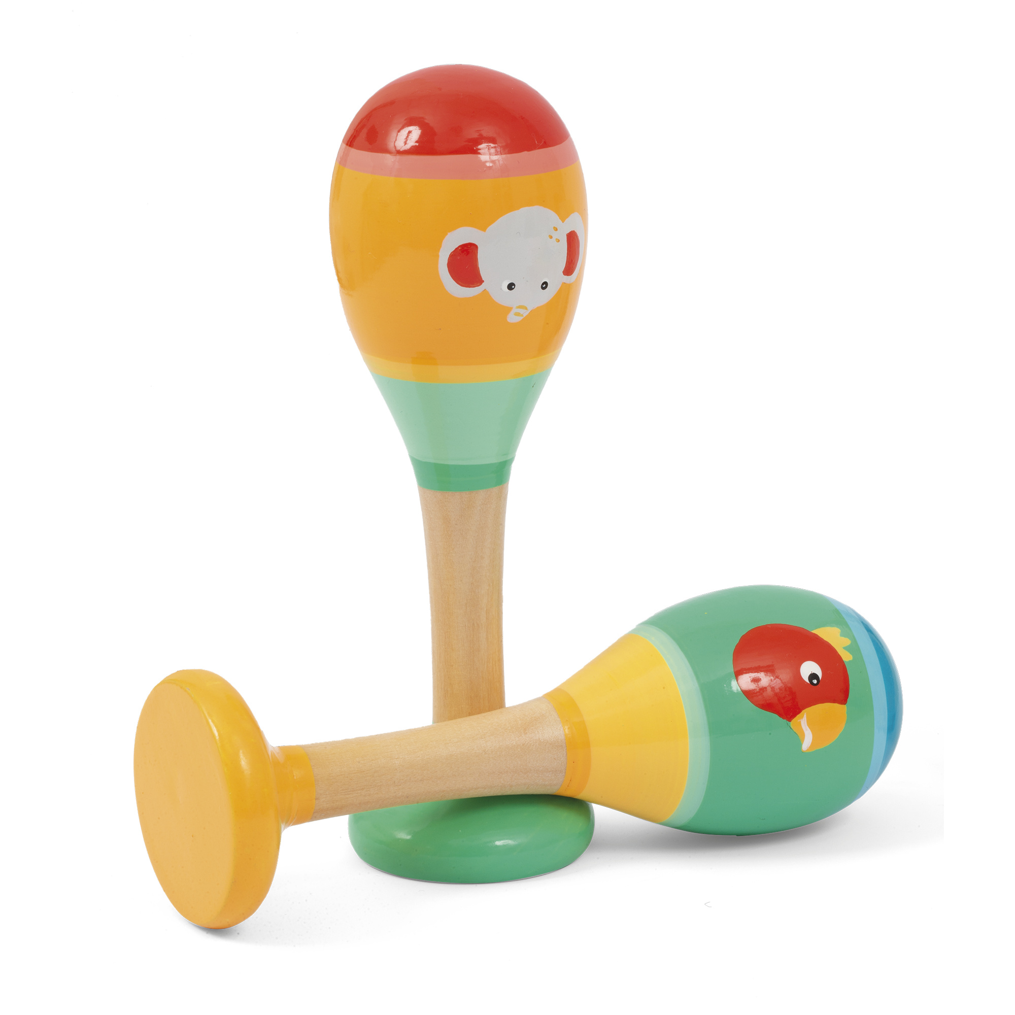 Set musicale della savana – 7 pezzi colorati per bambini  - eco-friendly e divertente - wood 'n' play - WOOD N'PLAY