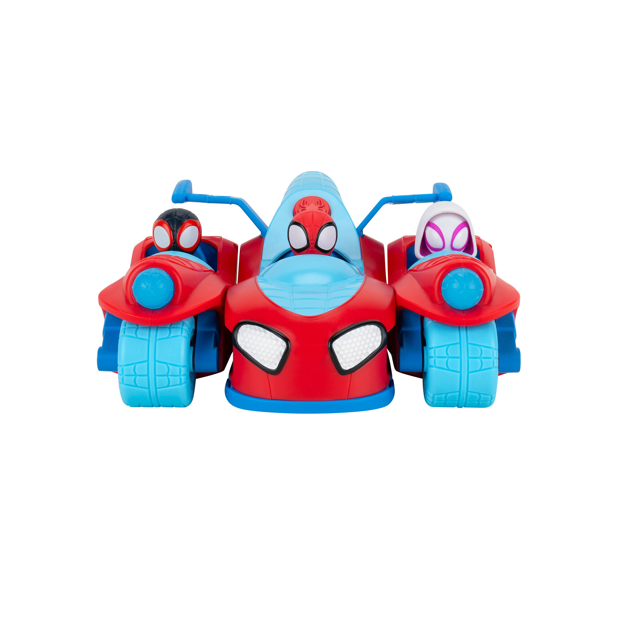 Spidey veicolo deluxe da 24 cm tre in uno trasformabile in due moto e un jet - SPIDEY