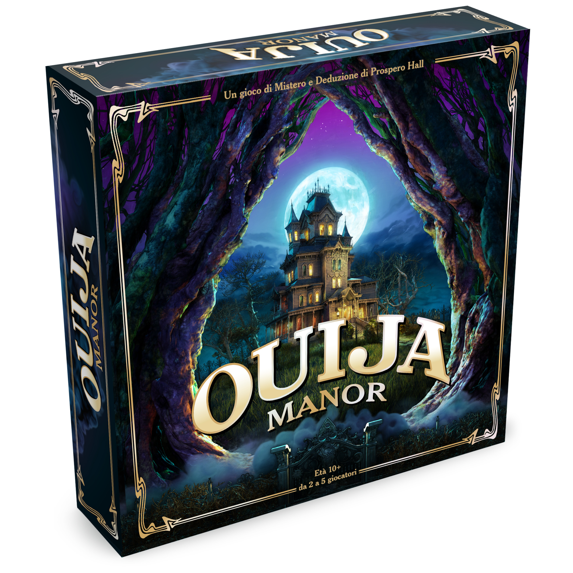 Funko games - ouija manor - gioco tavola ouija collaborativo - risolvi il mistero chiedendo allo spirito - gioco in scatola - da 2 a 5 giocatori -10+ - 