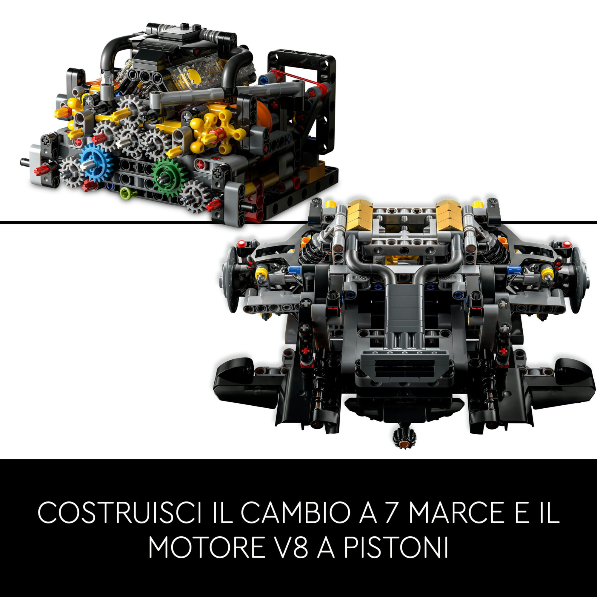 Lego technic 42172 mclaren p1 modellino di auto sportiva da costruire, hobby creativo per adulti, regalo per uomo o donna - LEGO TECHNIC