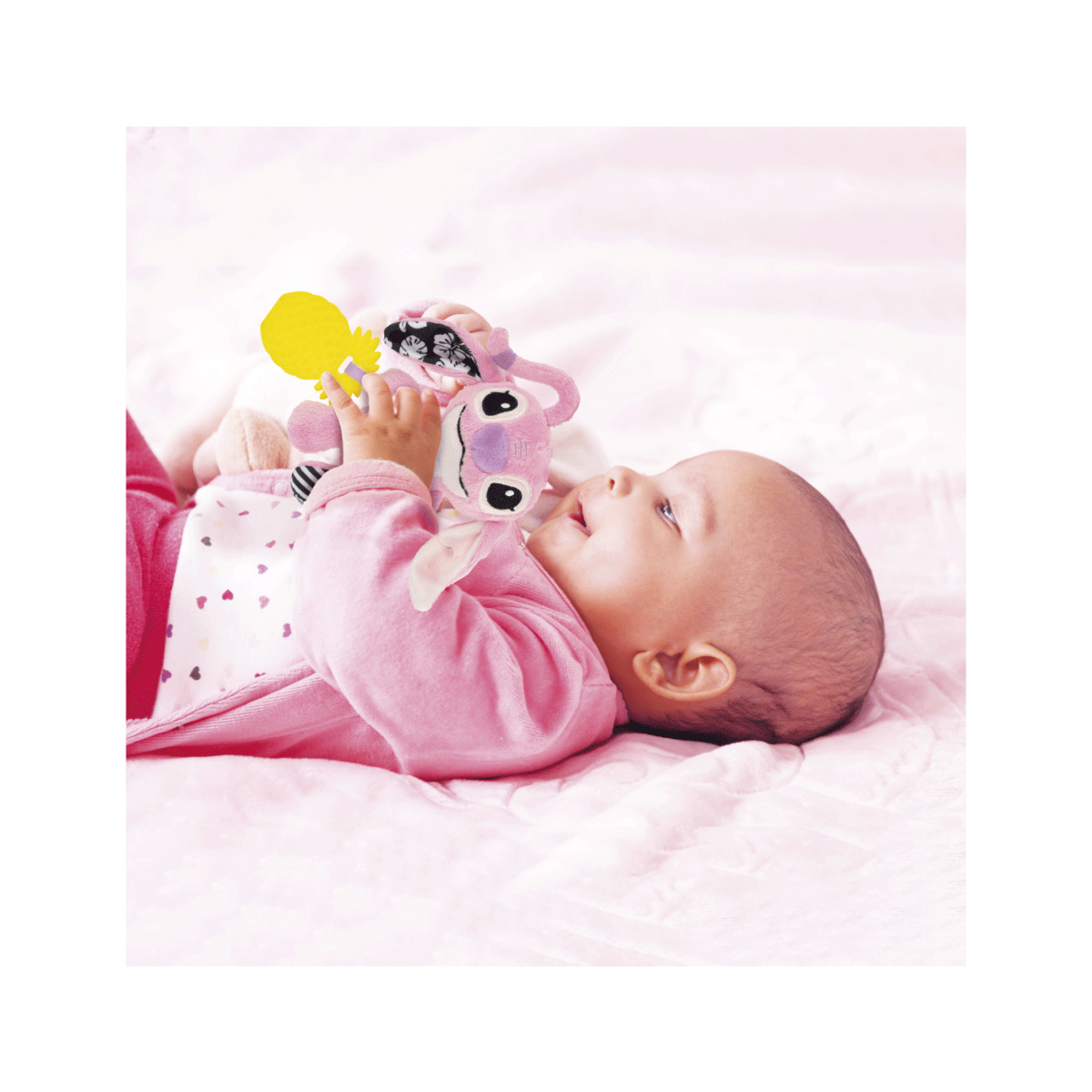 Baby clementoni - disney angel soft rattle - BABY CLEMENTONI