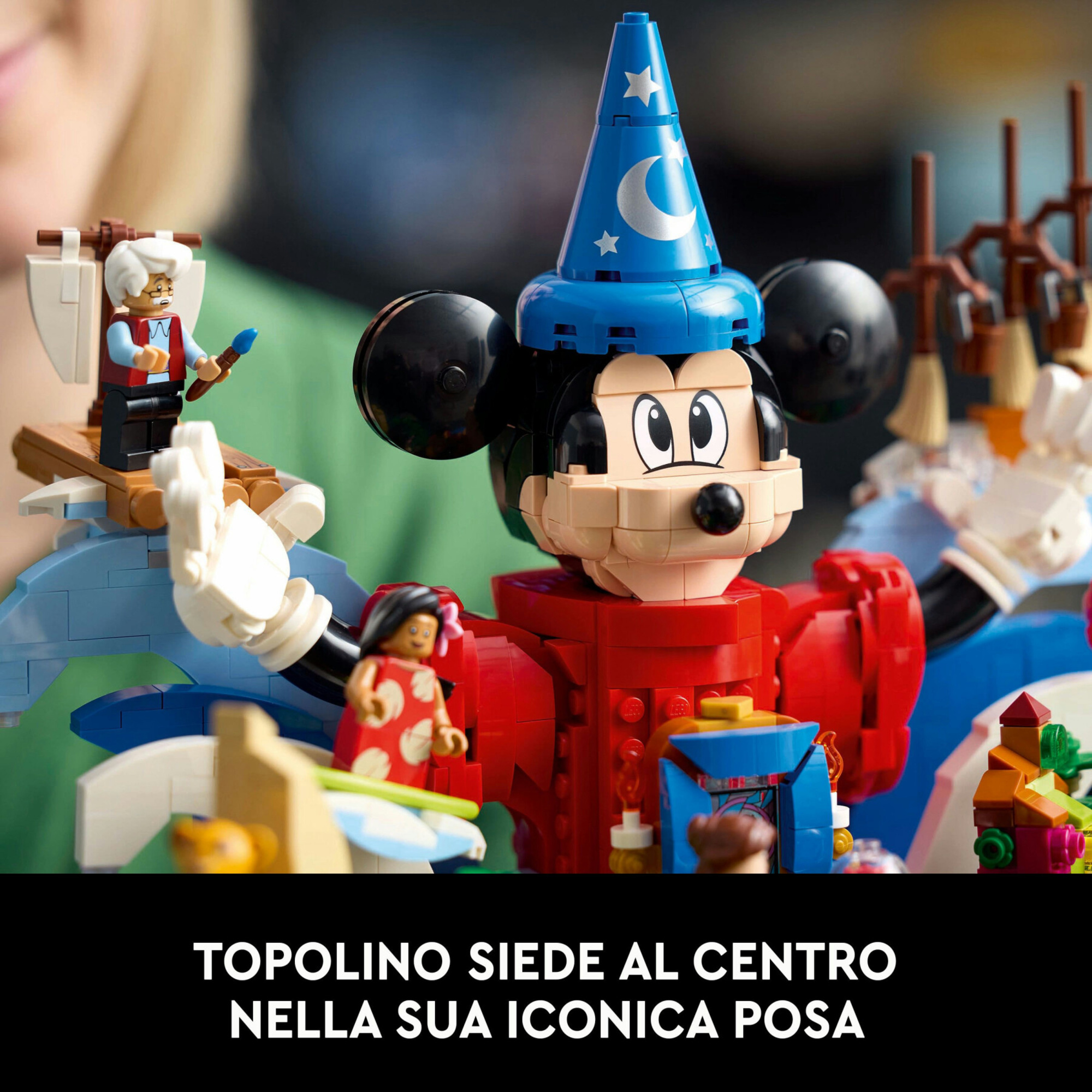 Lego ideas 21352 magia disney, set da collezione per adulti da costruire con personaggi dei film, idea regalo per uomo o donna - LEGO IDEAS, Disney