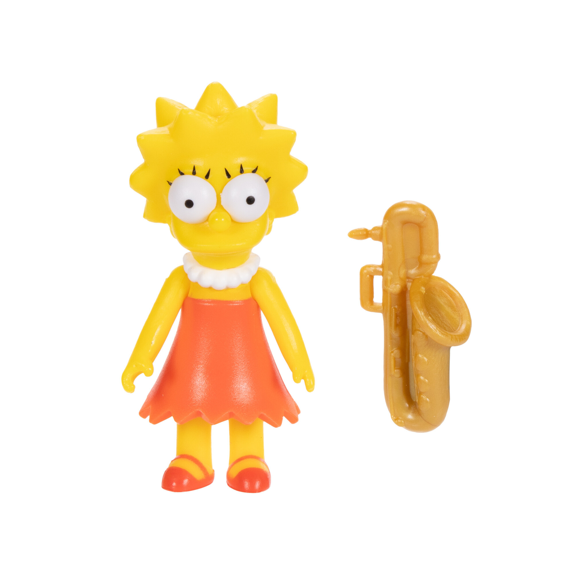 The simpsons - action figure di lisa articolata, scala 6 cm - SIMPSONS