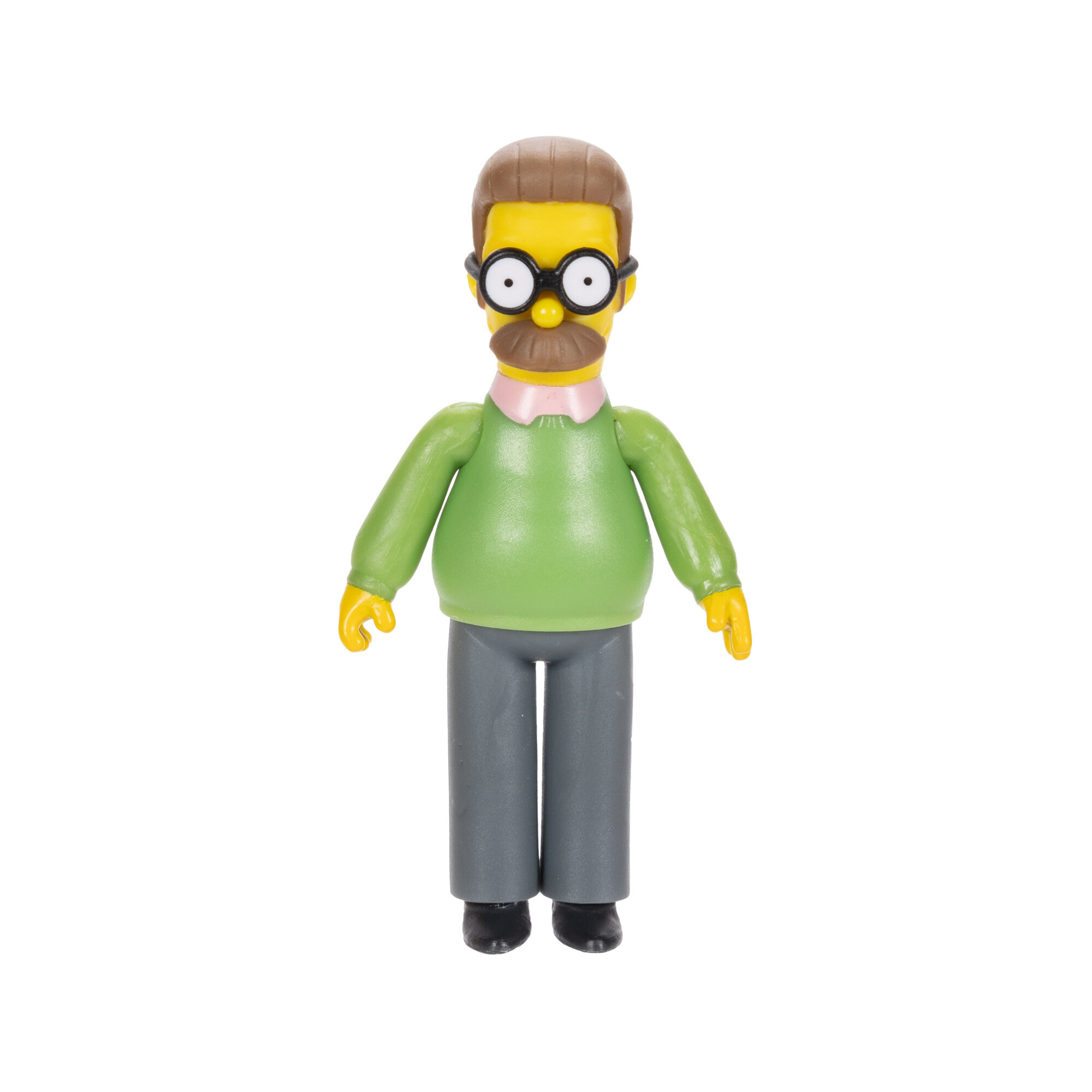 The simpsons - action figure di ned flanders articolata, scala 6 cm - SIMPSONS