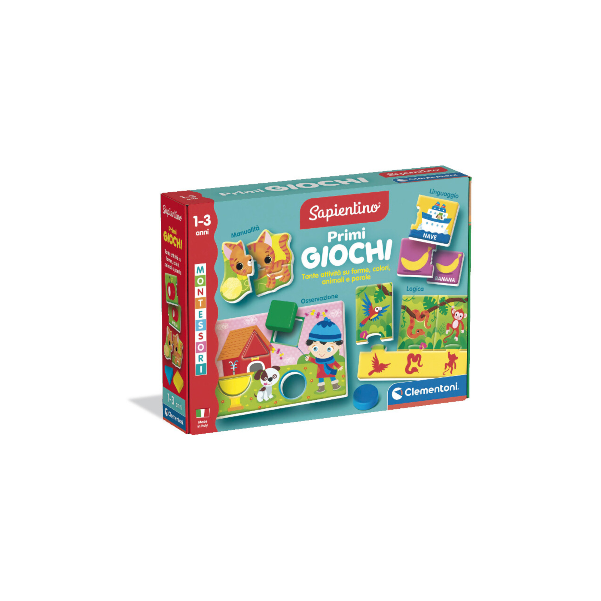 Clementoni - sapientino montessori baby primi giochi - SAPIENTINO