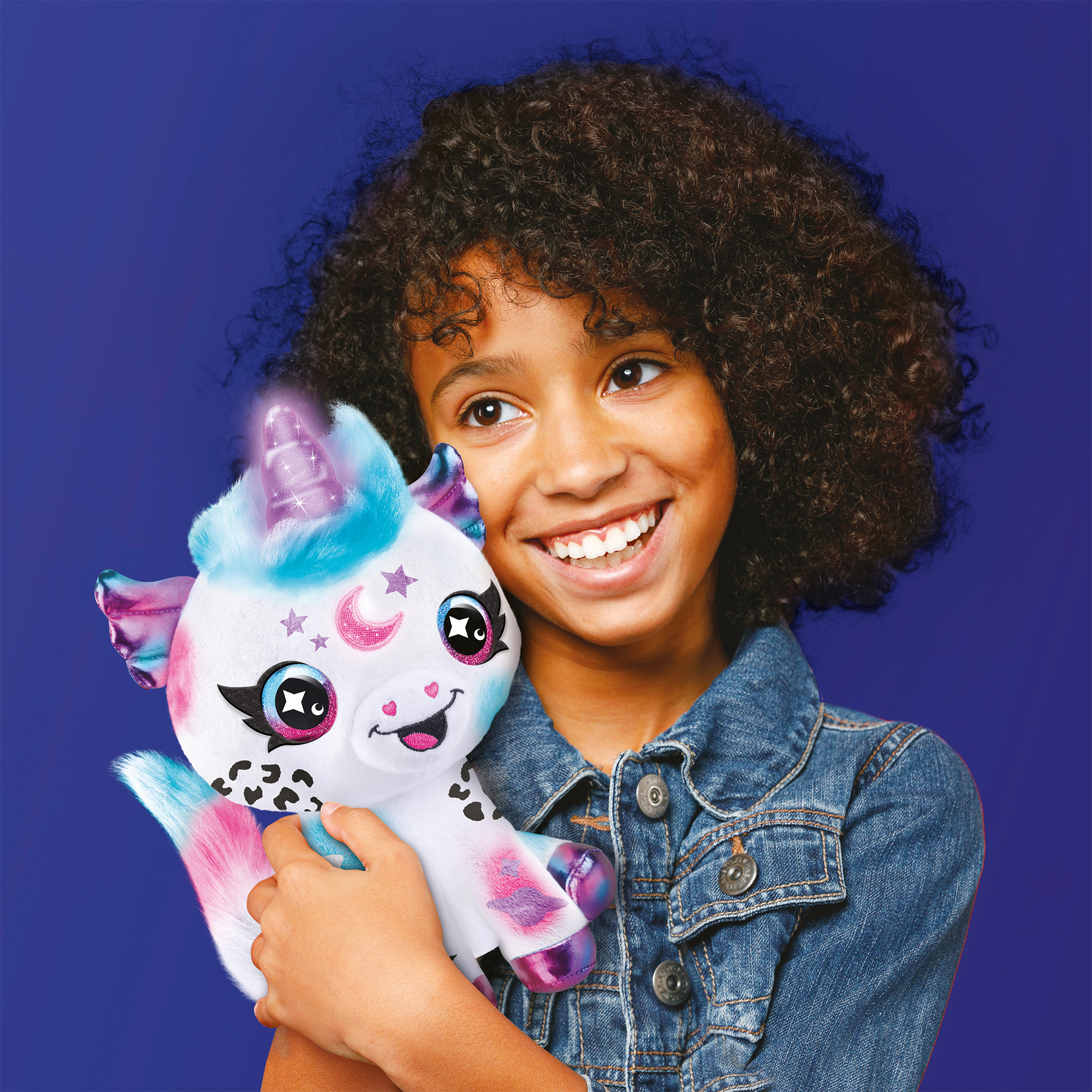 Airbrush plush - il nuovo cosmic unicorn con il corno magico - AIRBRUSH