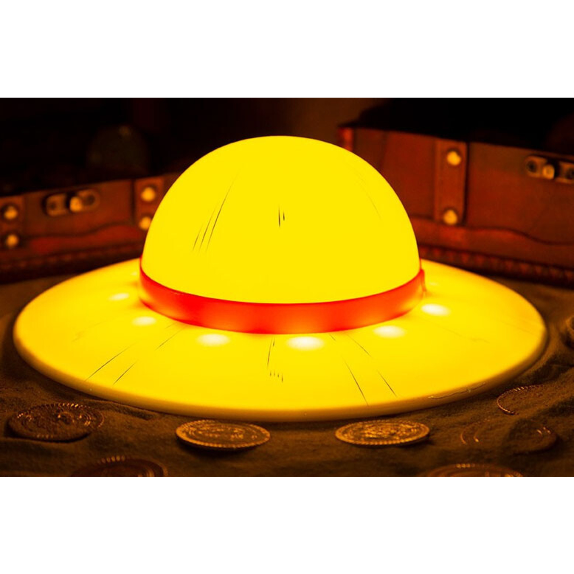 Lampada led portatile one piece - monkey d. luffy -| 25x7.75x25 cm - ONE PIECE