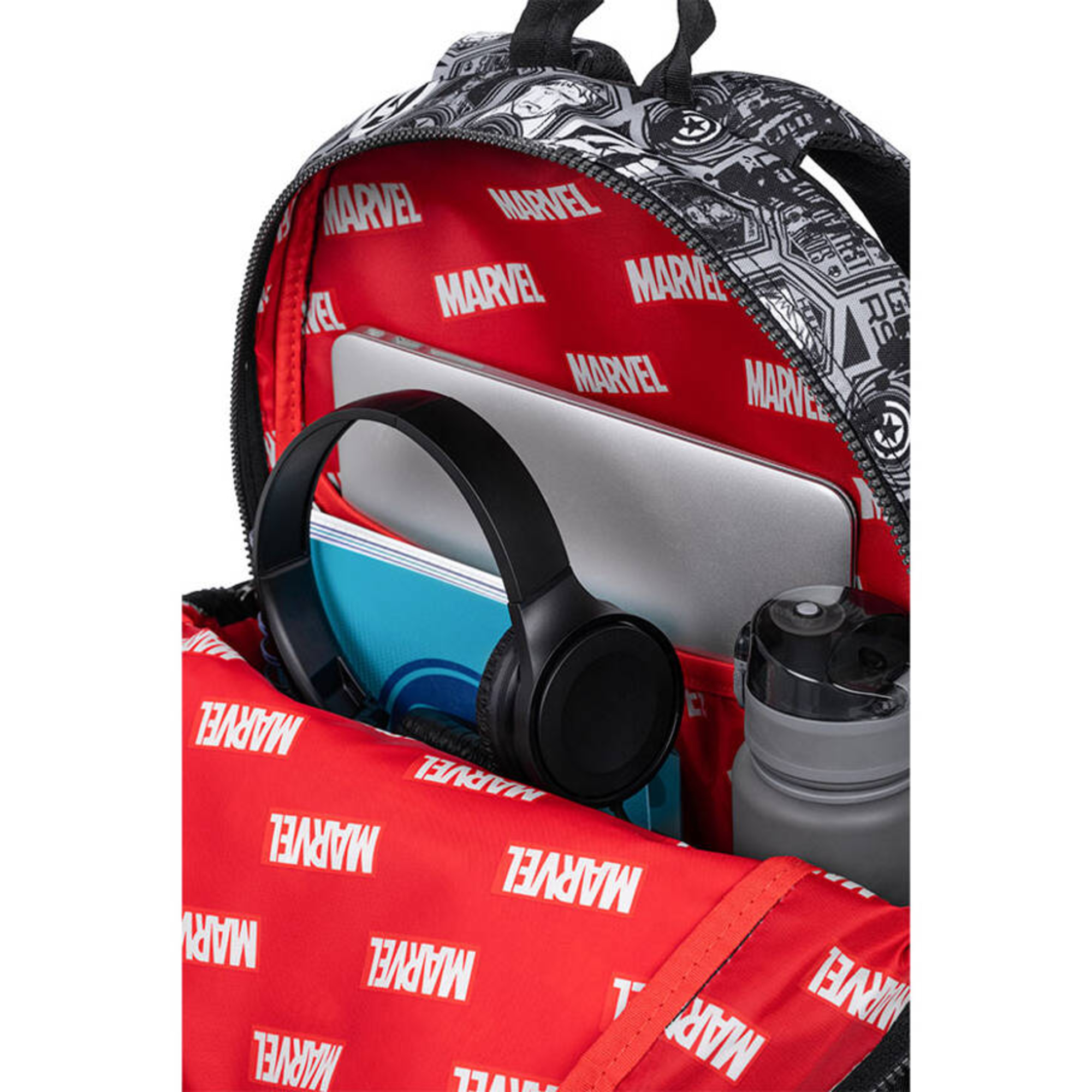 Zaino scuola avengers coolpack rider - scomparti ergonomici e tasche laterali - Avengers