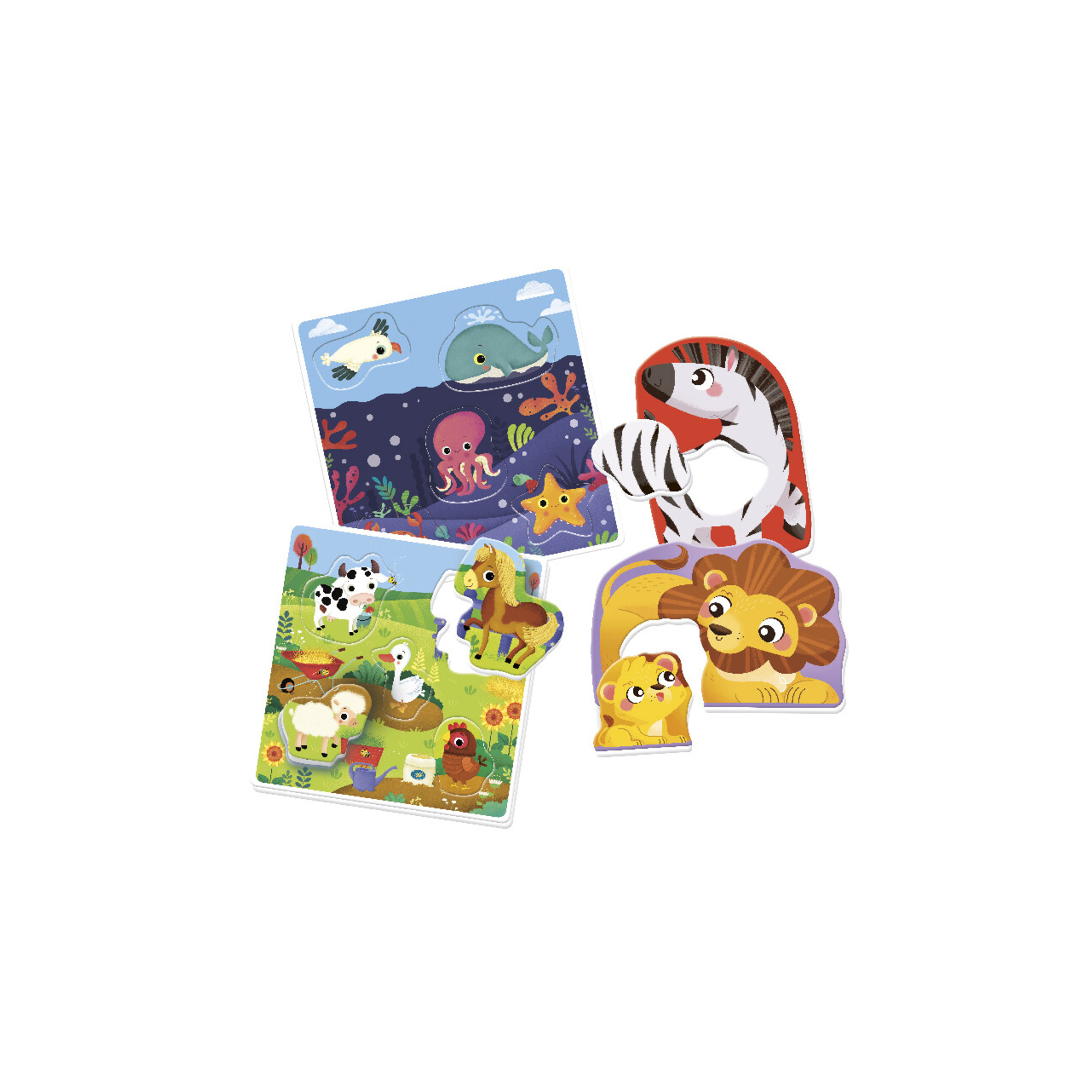 Clementoni - sapientino montessori baby - gli animali 3 in 1 - SAPIENTINO