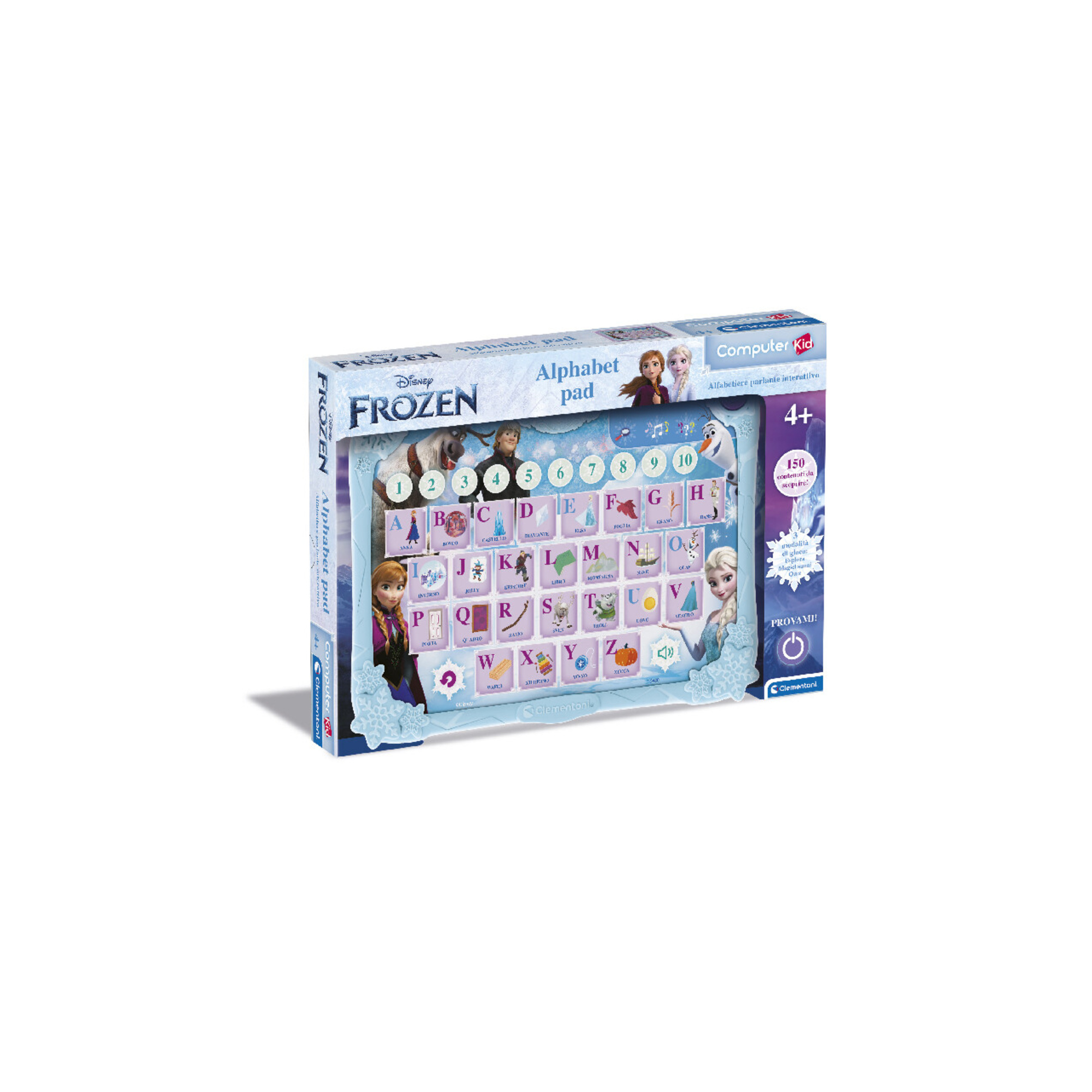 Clementoni - disney frozen alphabet pad - SAPIENTINO