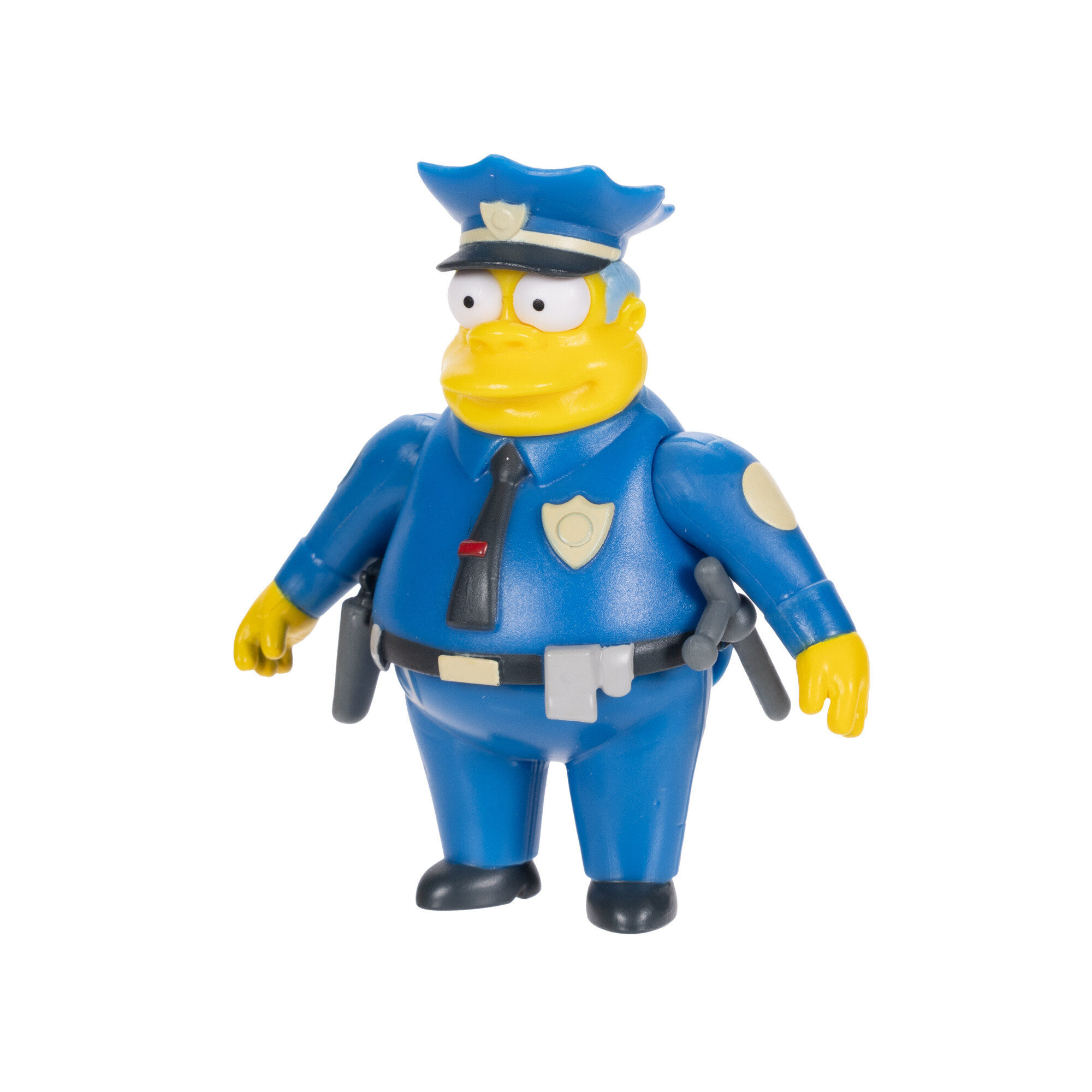 The simpsons - action figure del commissario clancy winchester articolata, scala 6 cm - NO BRAND, SIMPSONS