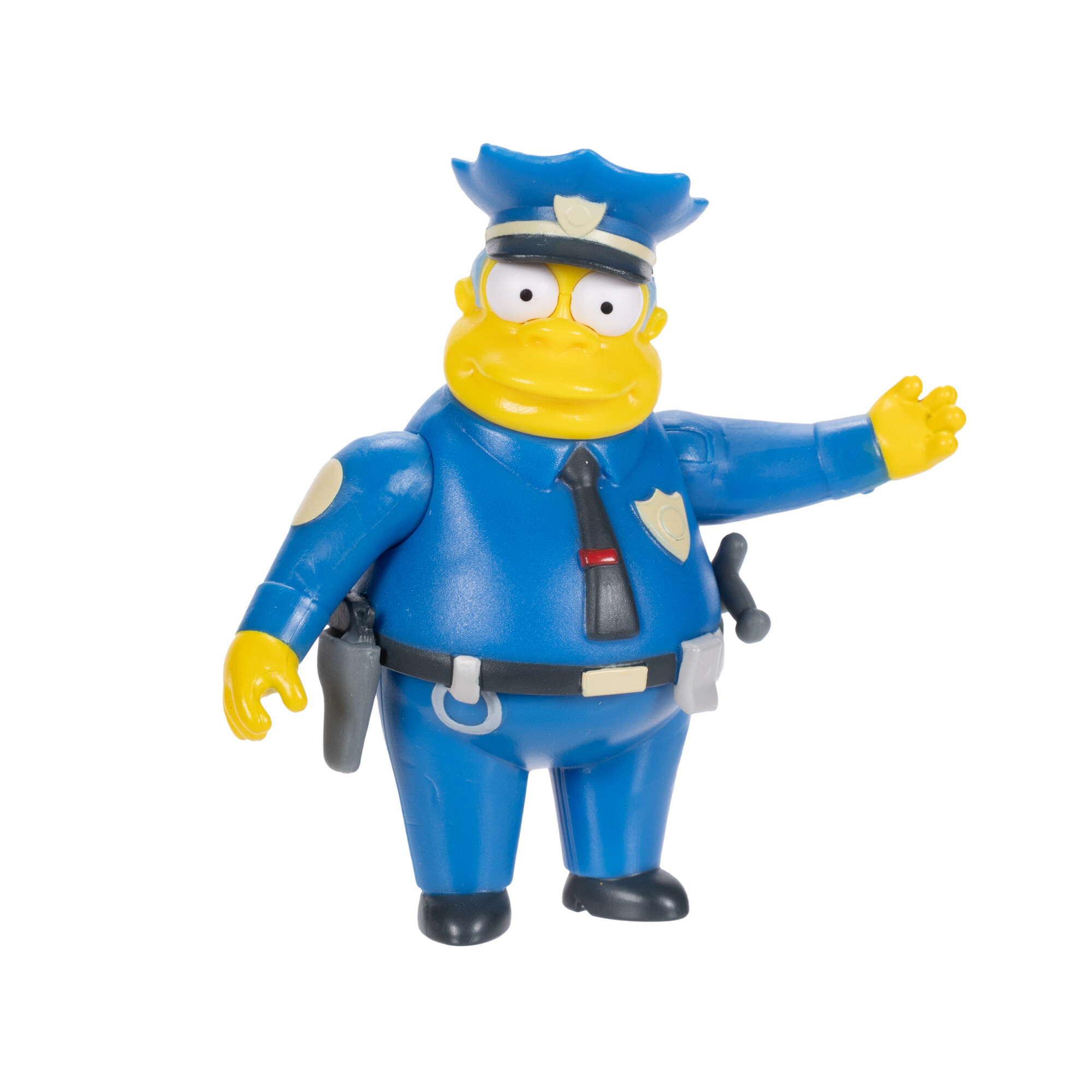 The simpsons - action figure del commissario clancy winchester articolata, scala 6 cm - NO BRAND, SIMPSONS