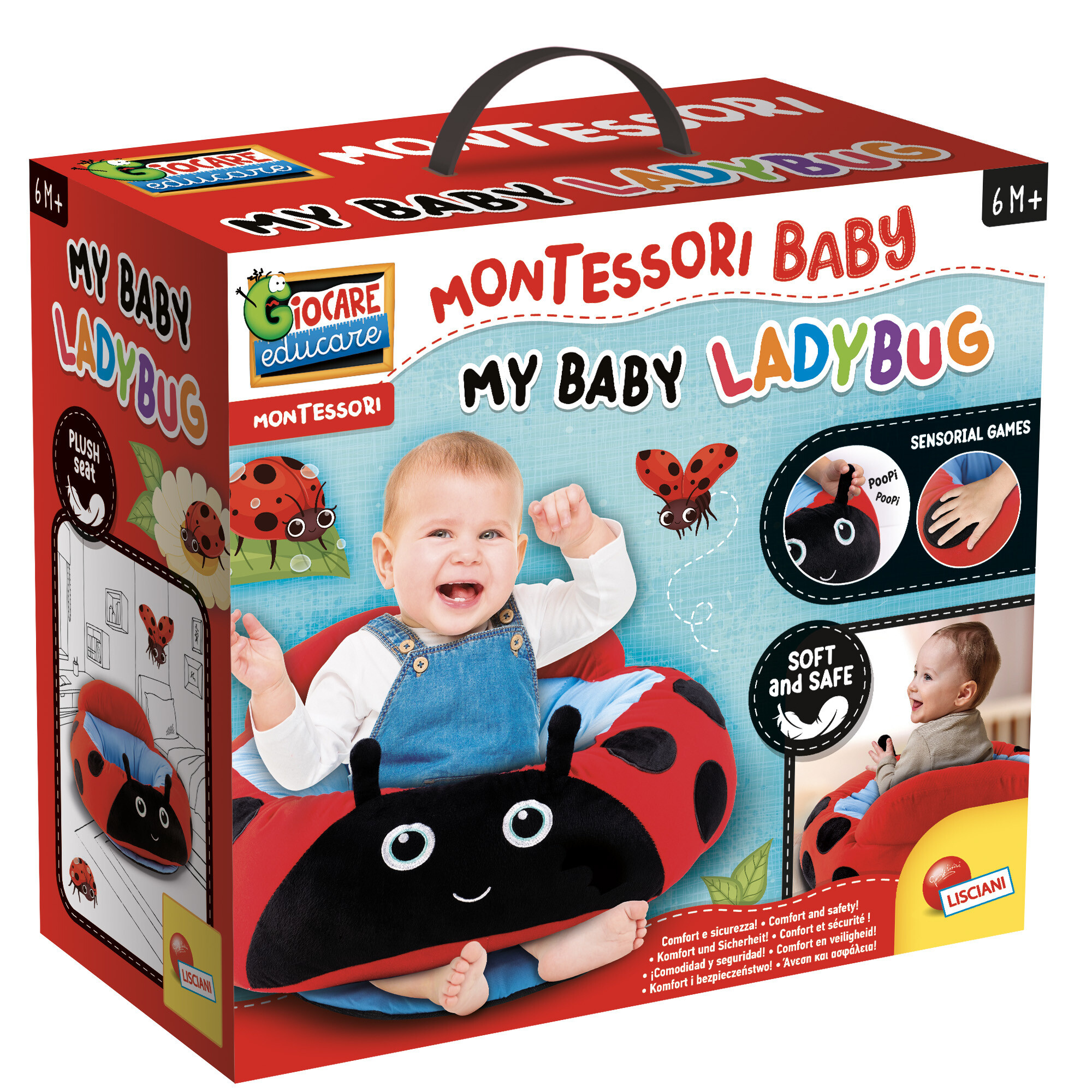 Montessori baby my baby ladybug - LISCIANI