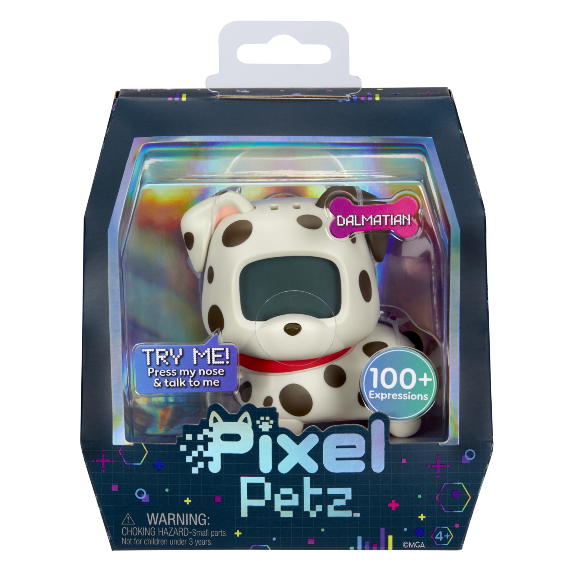 Pixel petz dalmata - cagnolino digitale interattivo con 100 espressioni - 