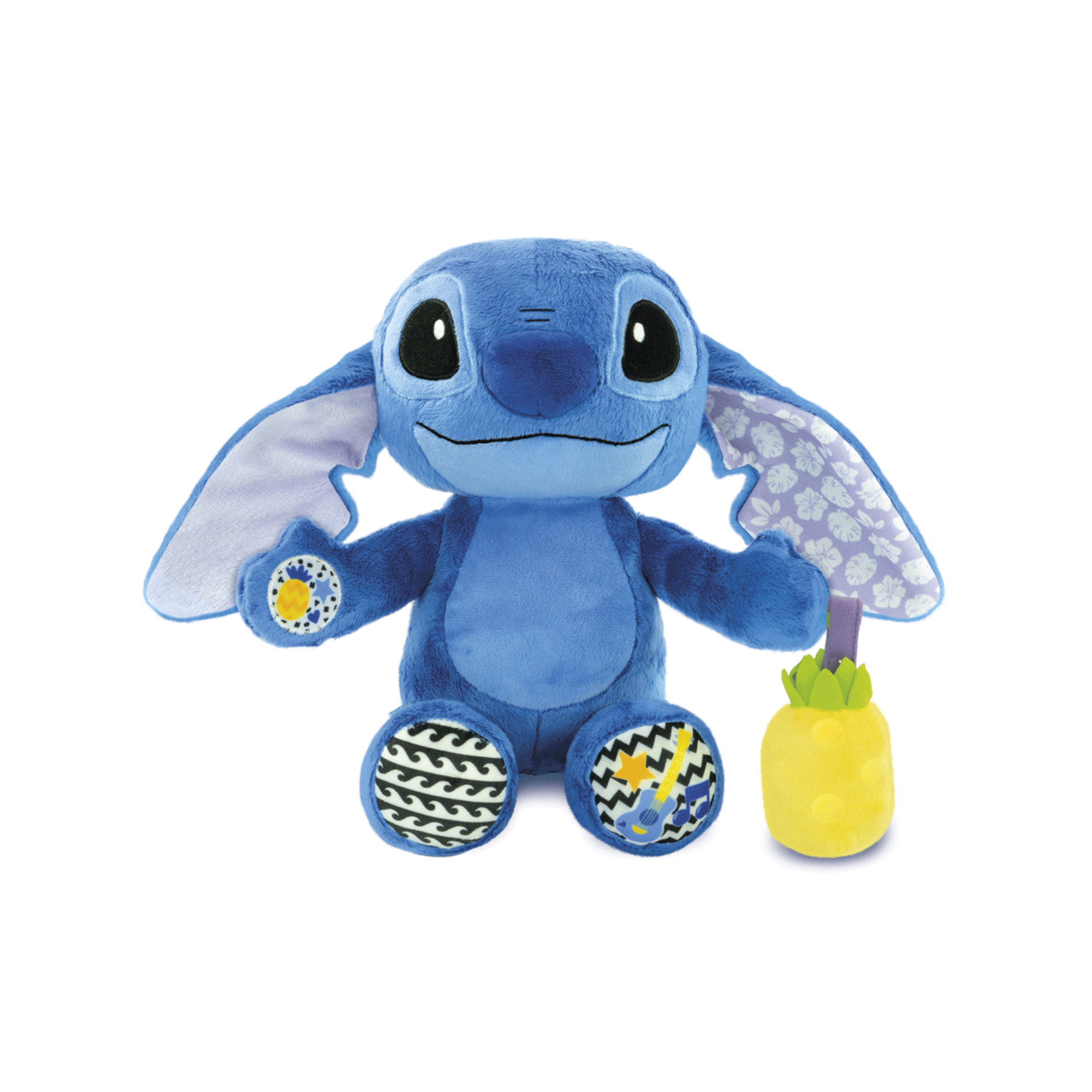 Baby clementoni - disney baby stitch musical plush - BABY CLEMENTONI