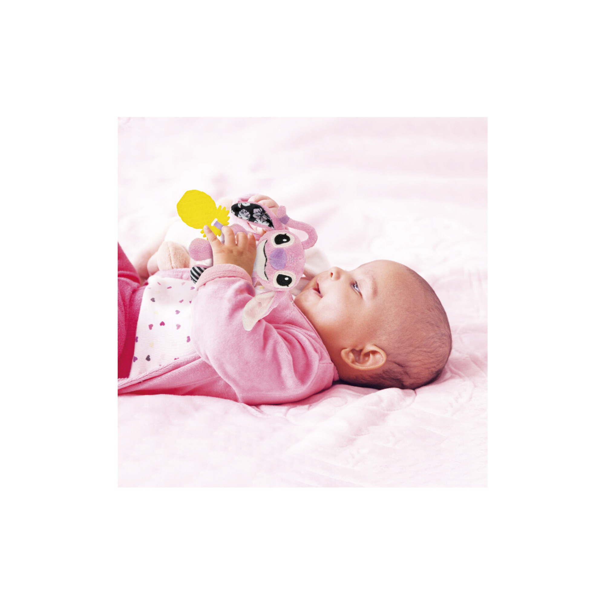 Baby clementoni - disney angel soft rattle - BABY CLEMENTONI