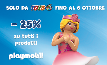 -25% SU TUTTI I PRODOTTI PLAYMOBIL!