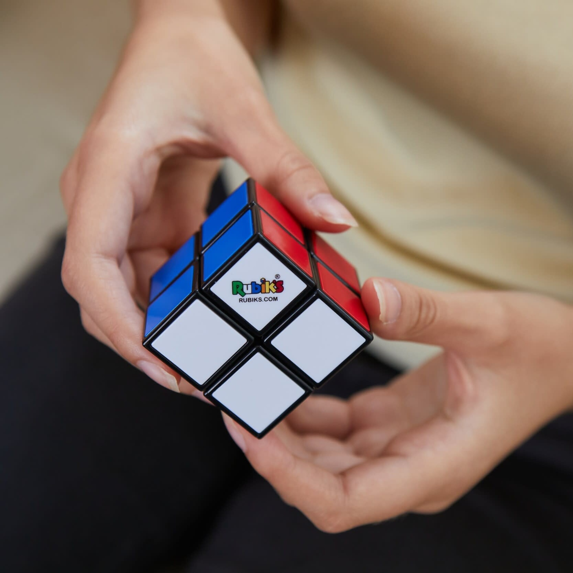 Confezione di rompicapo rubik: cubo 3x3, cubo 2x2 e cubo portachiavi 3x3 - set completo di puzzle - RUBIK'S CUBE