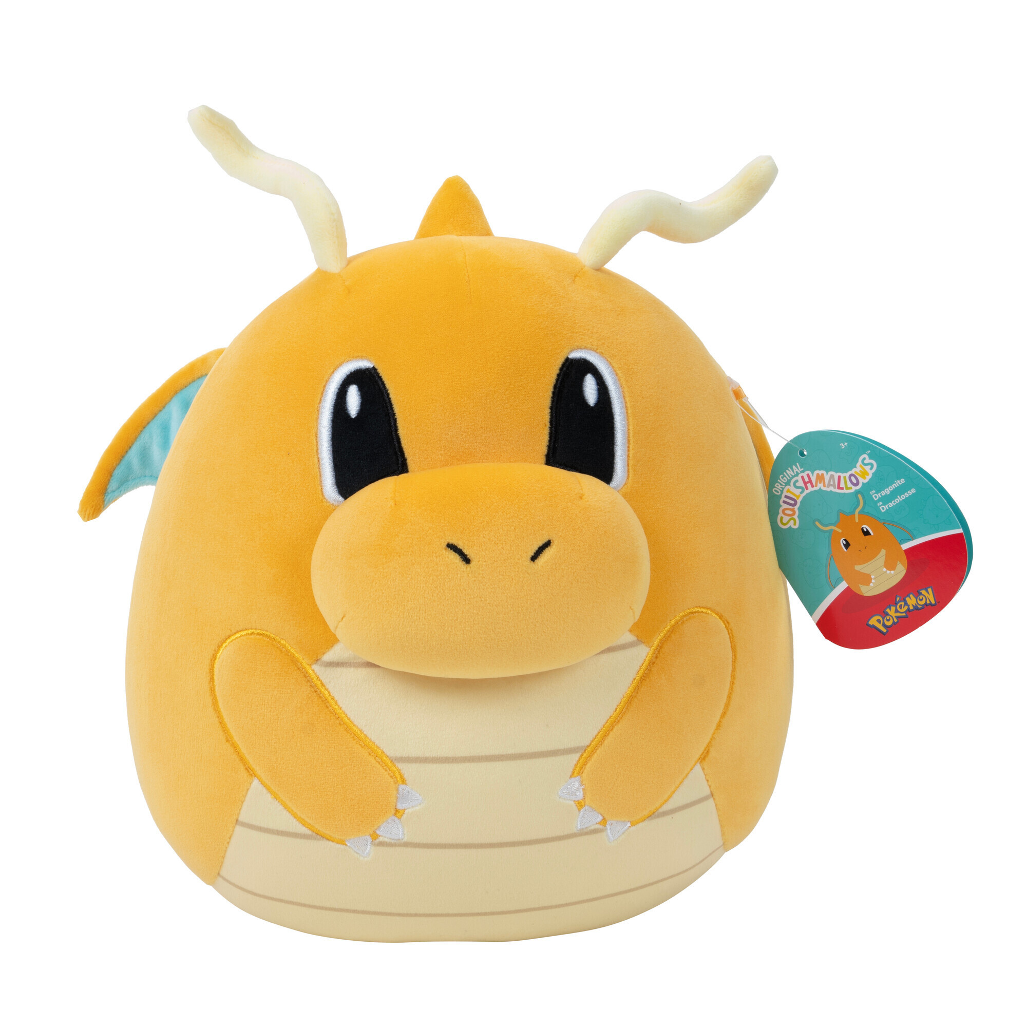 Squishmallows pokémon dragonite 25 cm - peluche originale - SQUISHMALLOWS