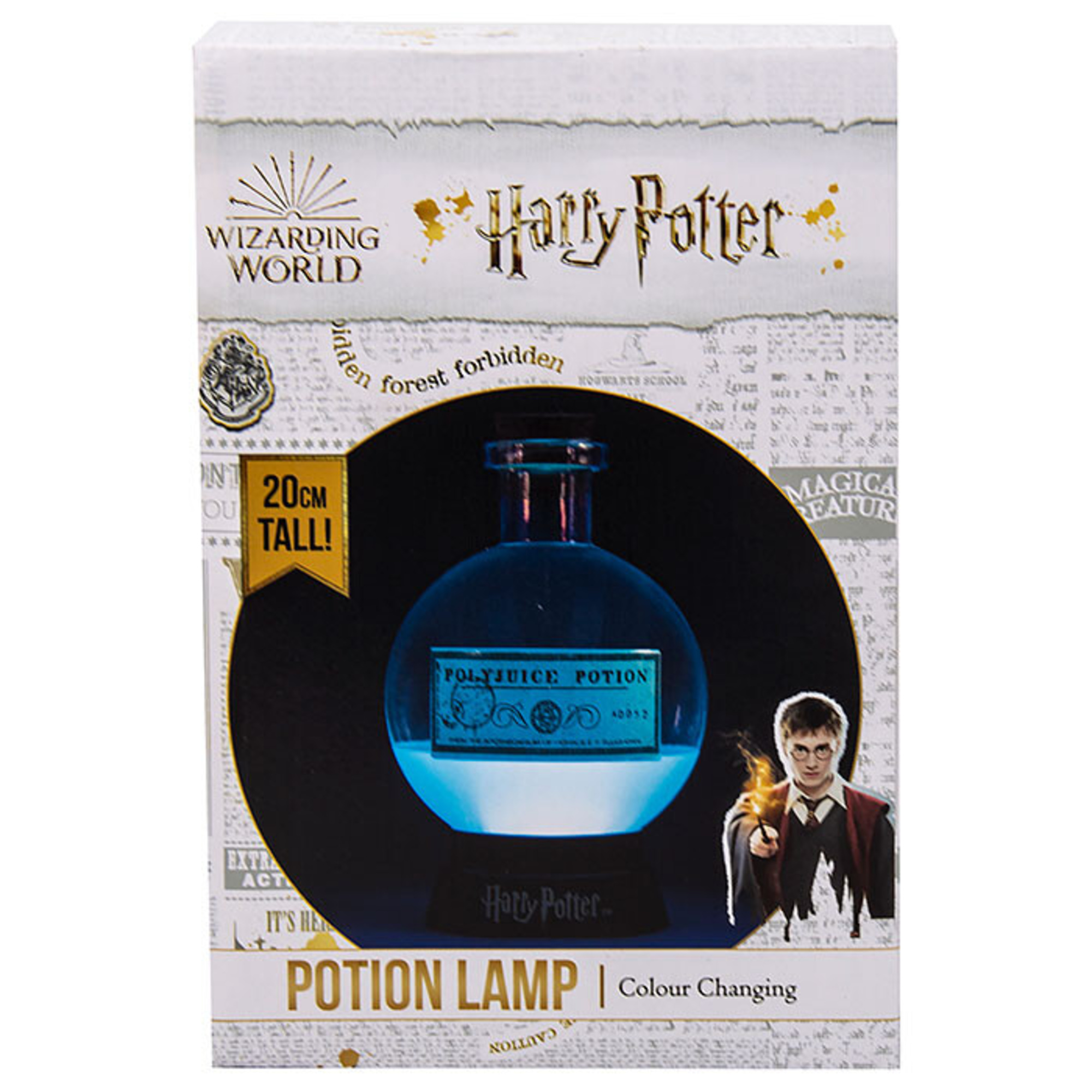 Lampada pozione polisucco harry potter - magica - cambia colore - 20 cm - Harry Potter