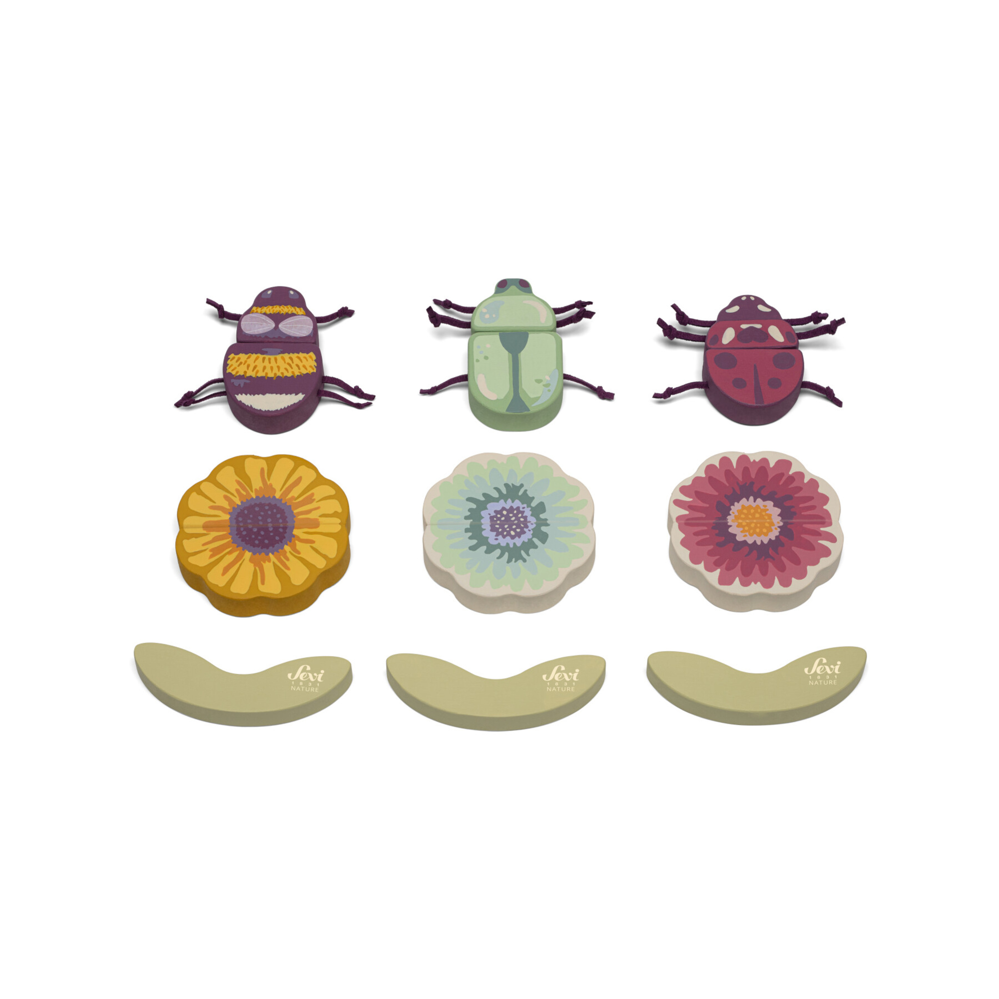 Sevi nature mix+match fiori e coleotteri - Trudi
