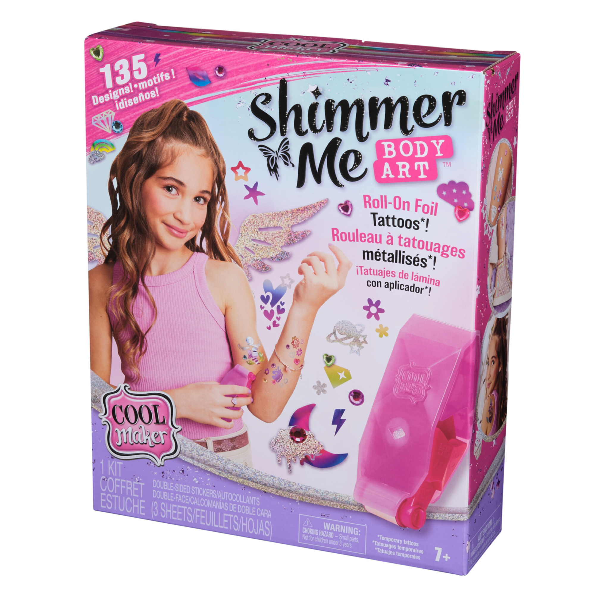 Cool maker, shimmer me roll crea tattoo - NO BRAND