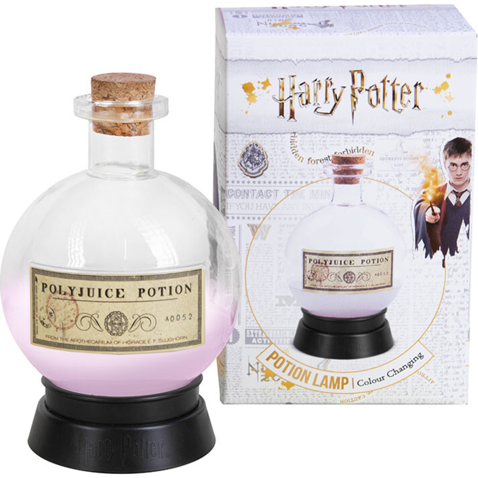 Lampada pozione polisucco harry potter - magica - cambia colore - 13 cm - Harry Potter