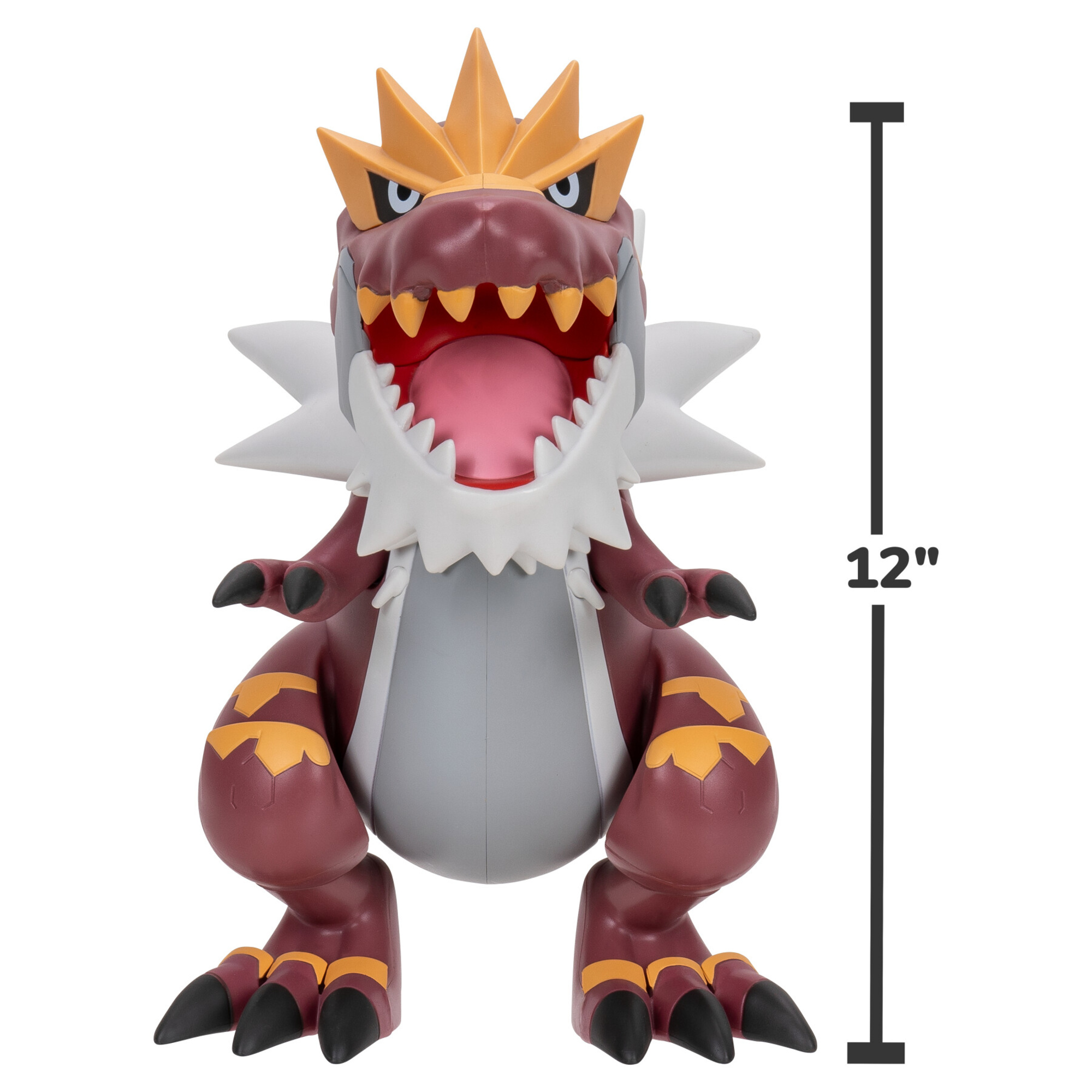 Tyrantrum pokémon articolato gigante - action figure da 30 cm - POKEMON