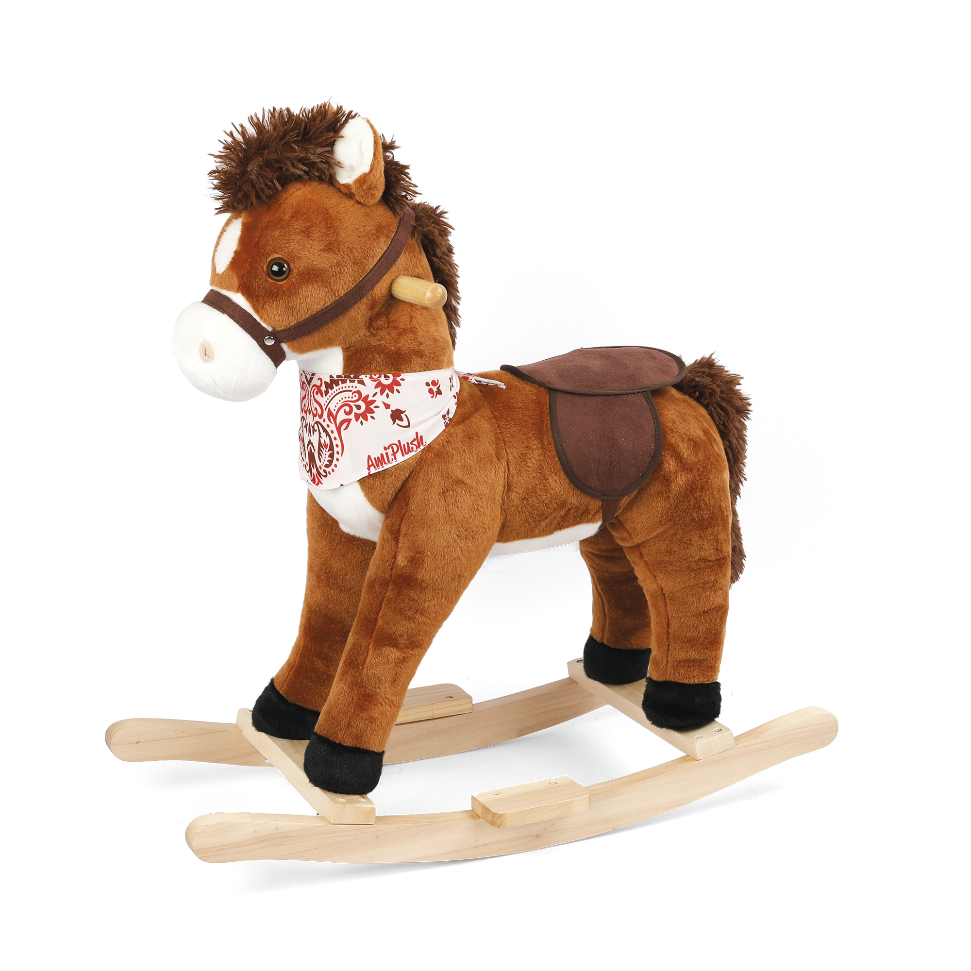 Cavallo a dondolo per bambini  - ami plush - AMI PLUSH