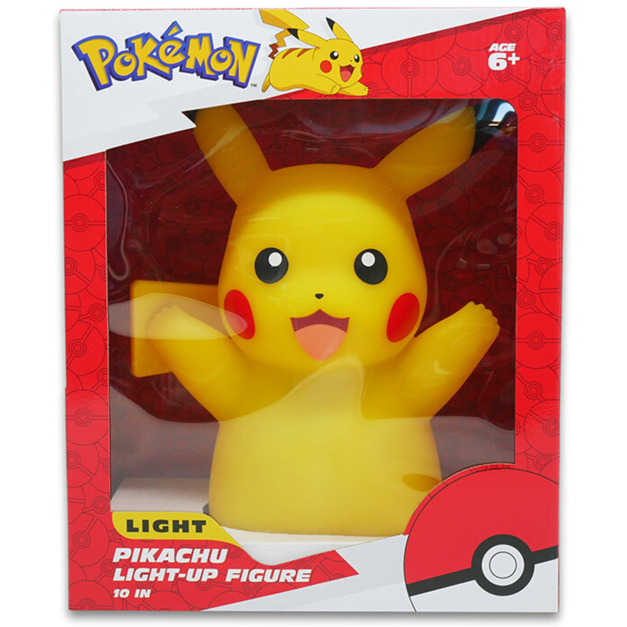 Lampada led pikachu pokémon - usb/micro usb - batteria aaa -  25cm - POKEMON