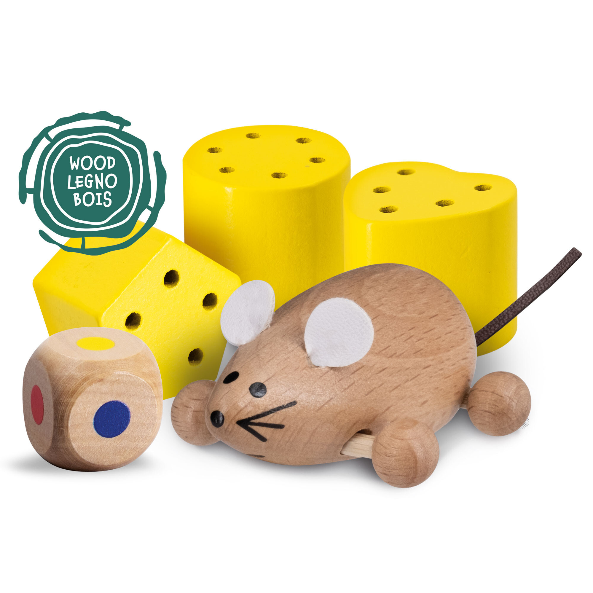 Montessori baby wood the house of the mouse - LISCIANI