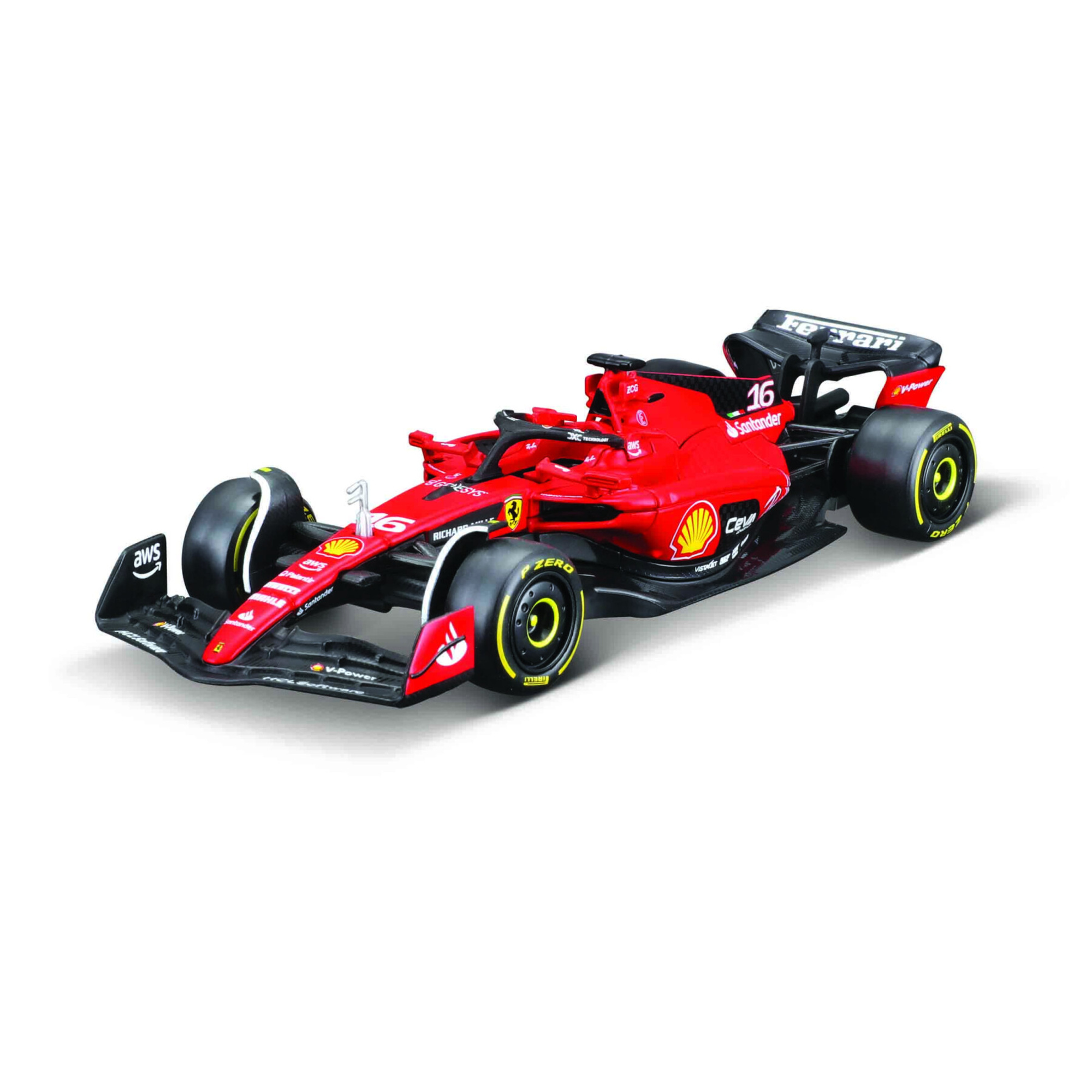 Modellino auto ferrari f1 sf-23 leclerc #16 1:43 con licenza ufficiale – bburago - BBURAGO