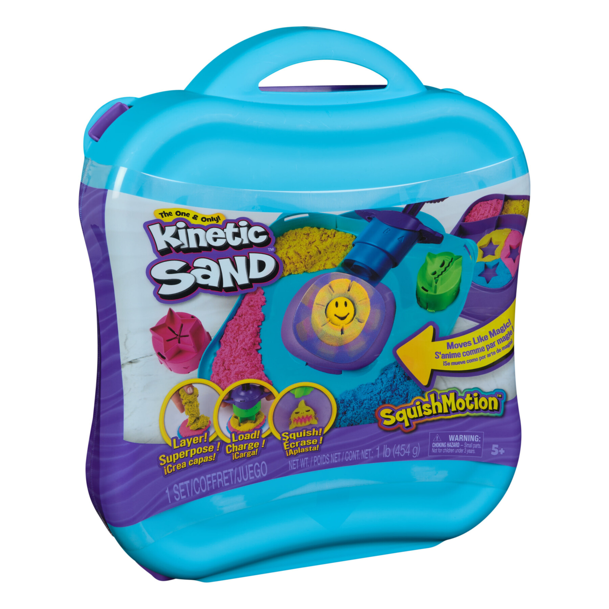 Kinetic sand, set di gioco squish motion - KINETIC SAND