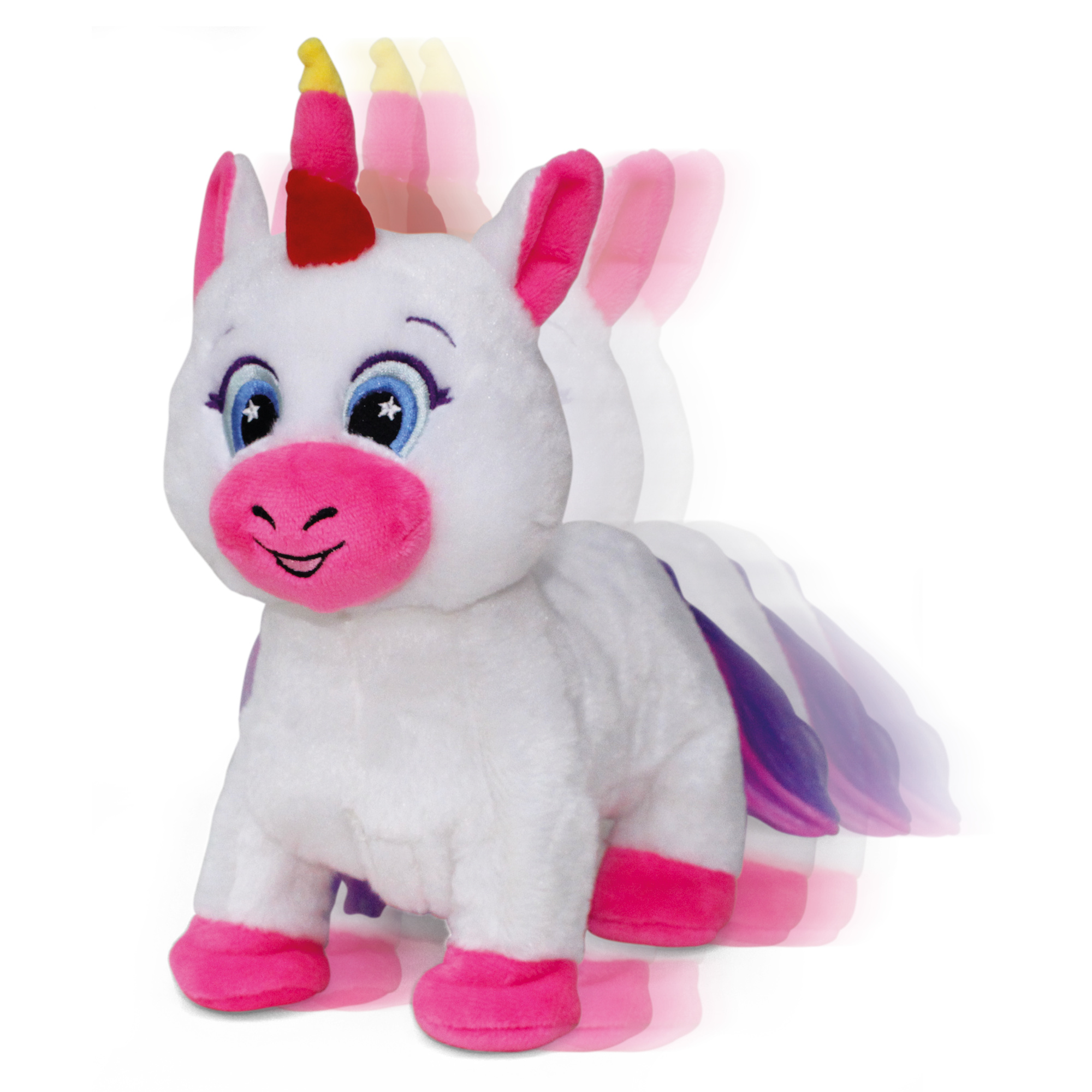 Arya unicorno interattivo che cammina e nitrisce - 27 cm - ami plush - AMI PLUSH