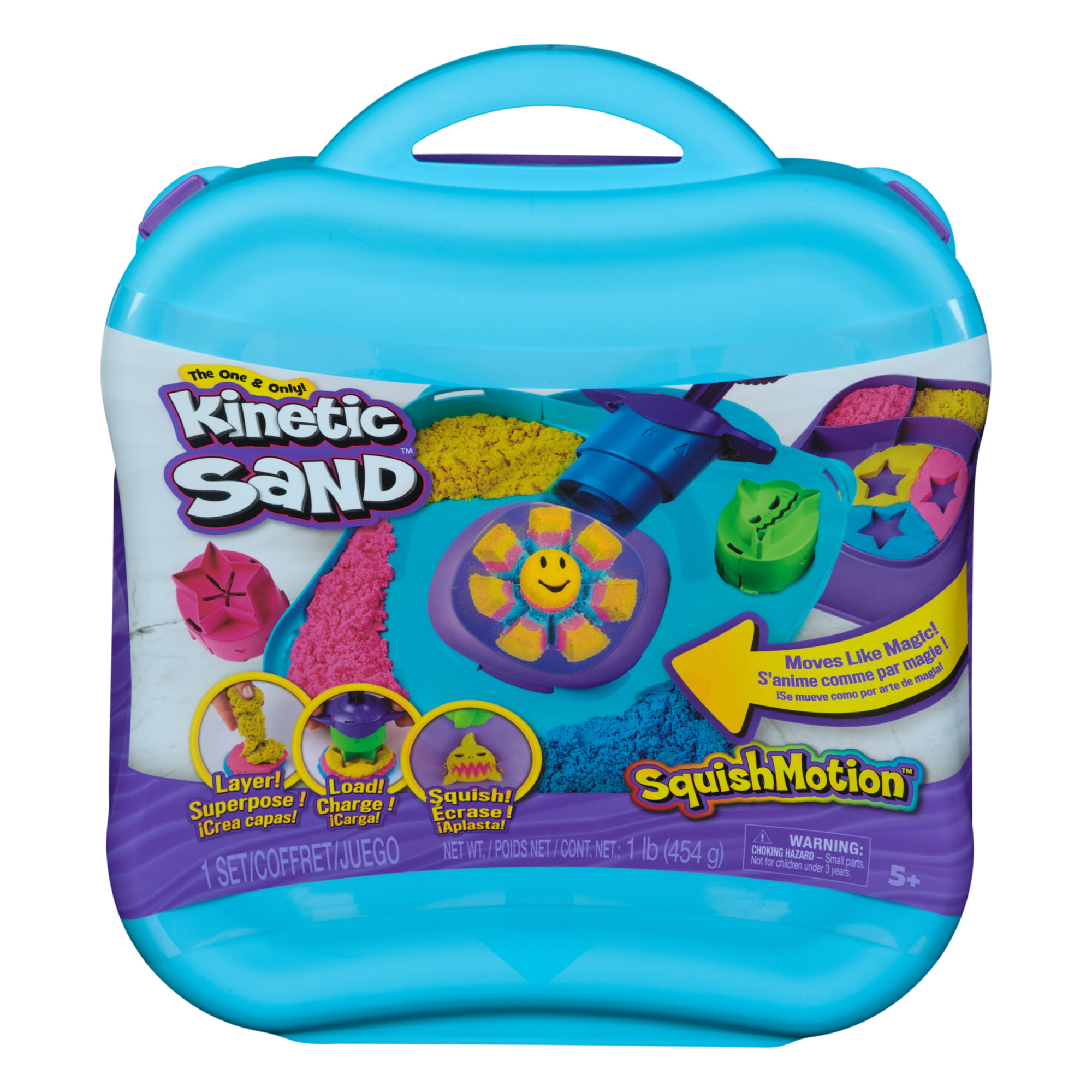 Kinetic sand, set di gioco squish motion - KINETIC SAND