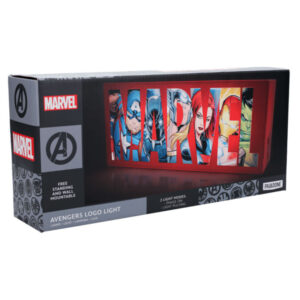 Lampada marvel avengers logo paladone con cavo usb - illuminazione a tema supereroi - Avengers