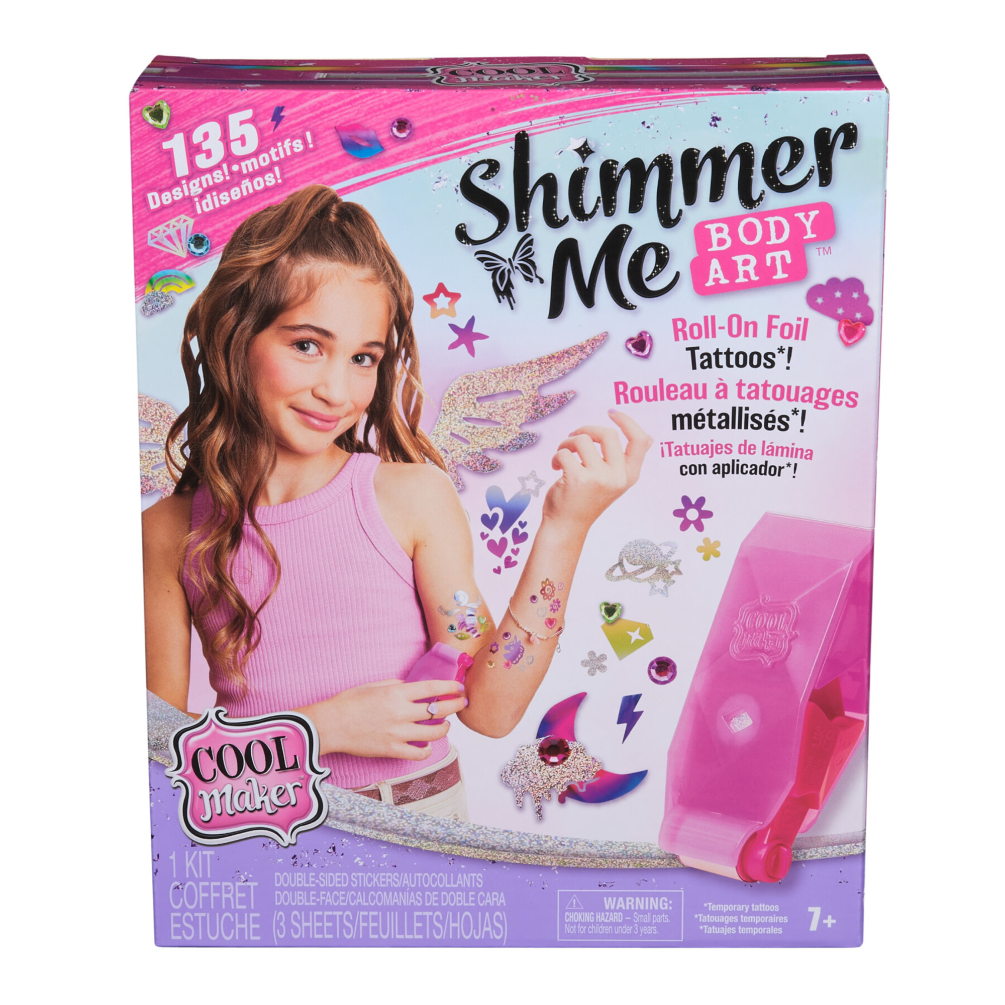 Cool maker, shimmer me roll crea tattoo - 