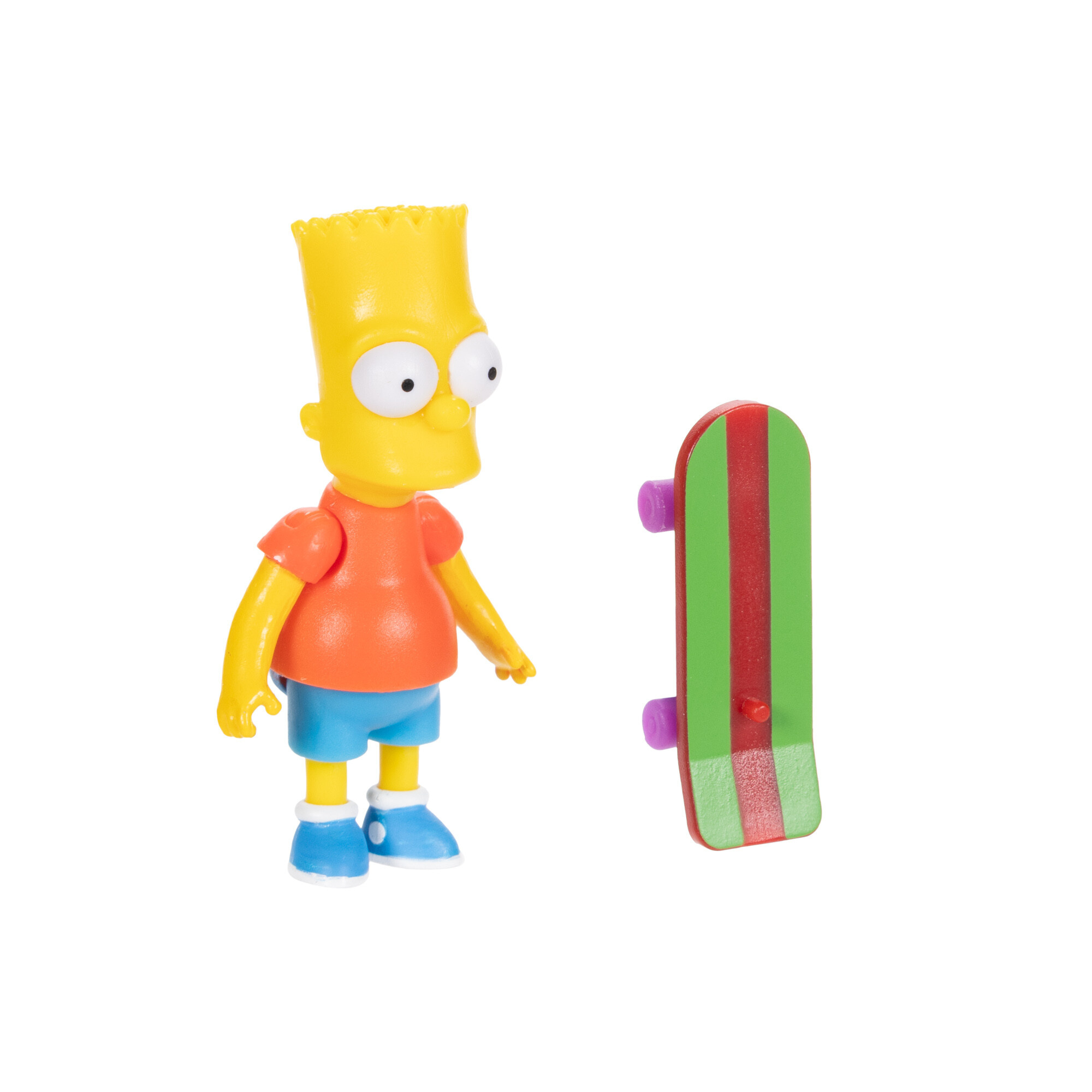 The simpsons - action figure di bart articolata, scala 6 cm - SIMPSONS