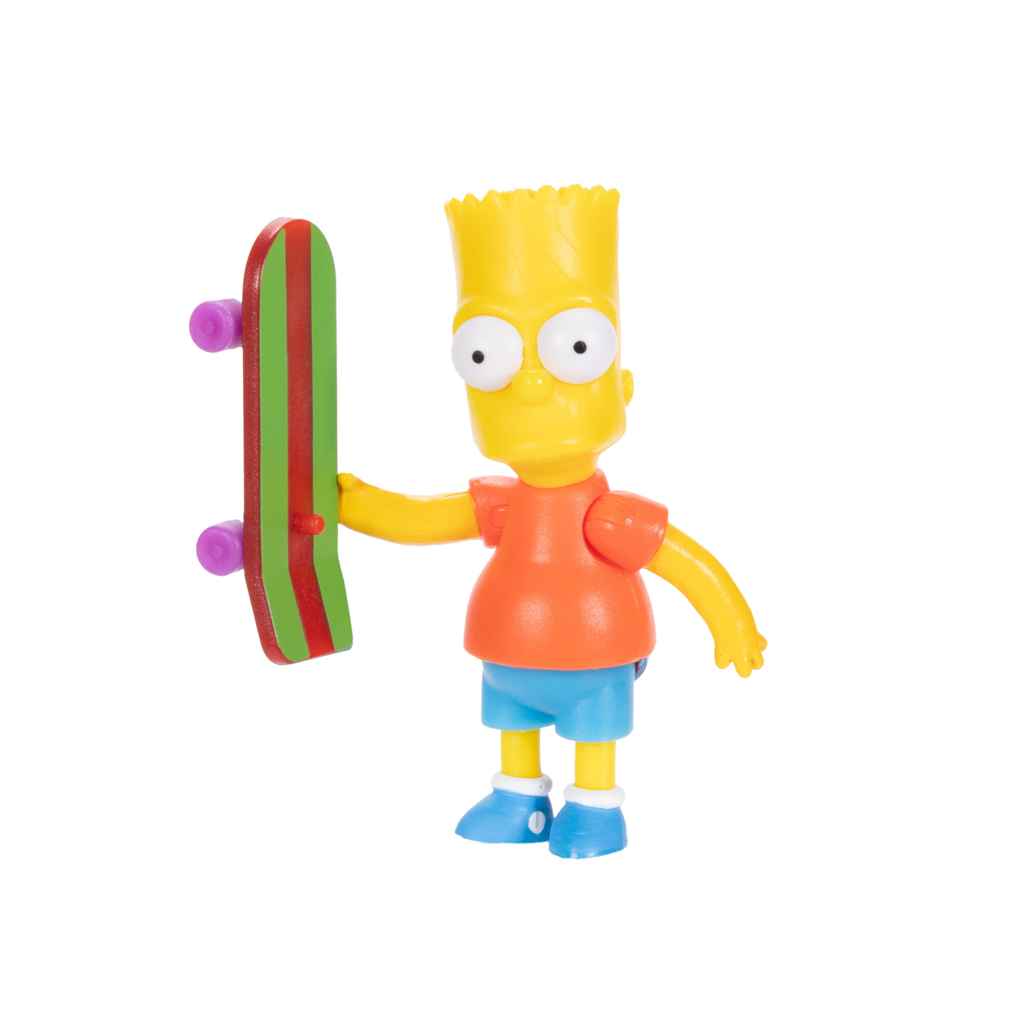 The simpsons - action figure di bart articolata, scala 6 cm - SIMPSONS