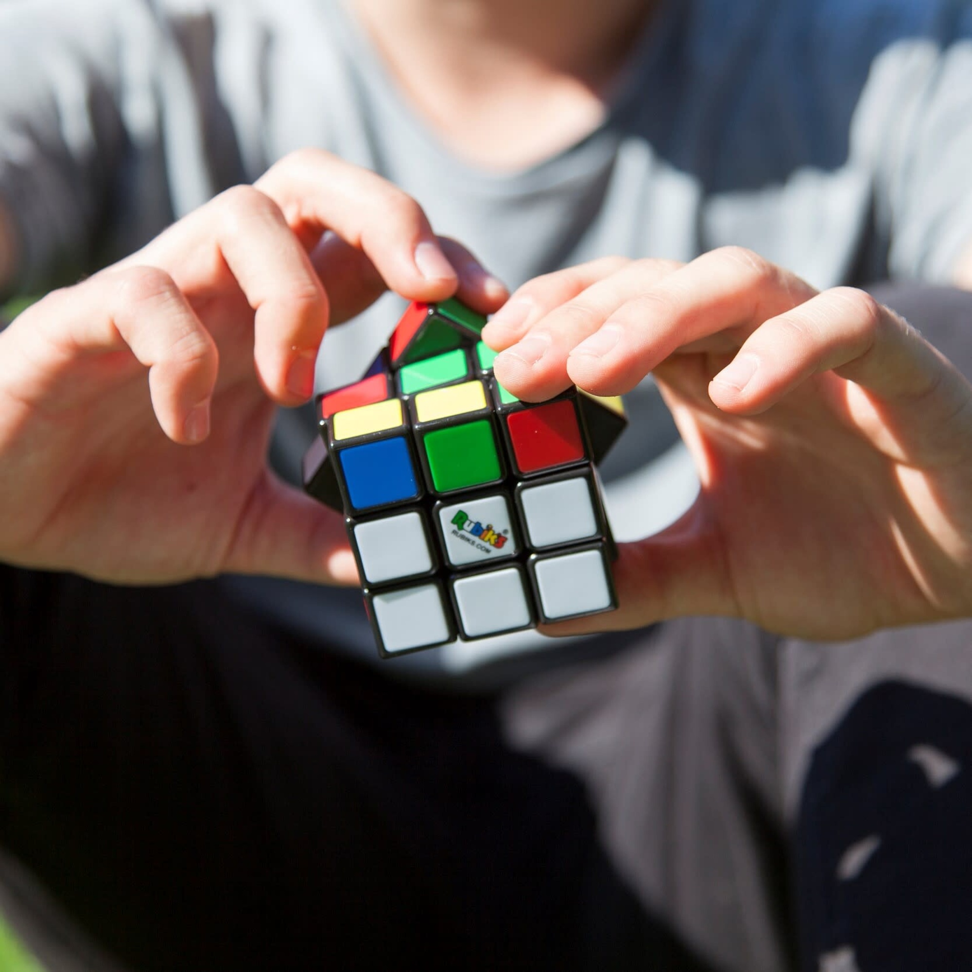 Confezione di rompicapo rubik: cubo 3x3, cubo 2x2 e cubo portachiavi 3x3 - set completo di puzzle - RUBIK'S CUBE