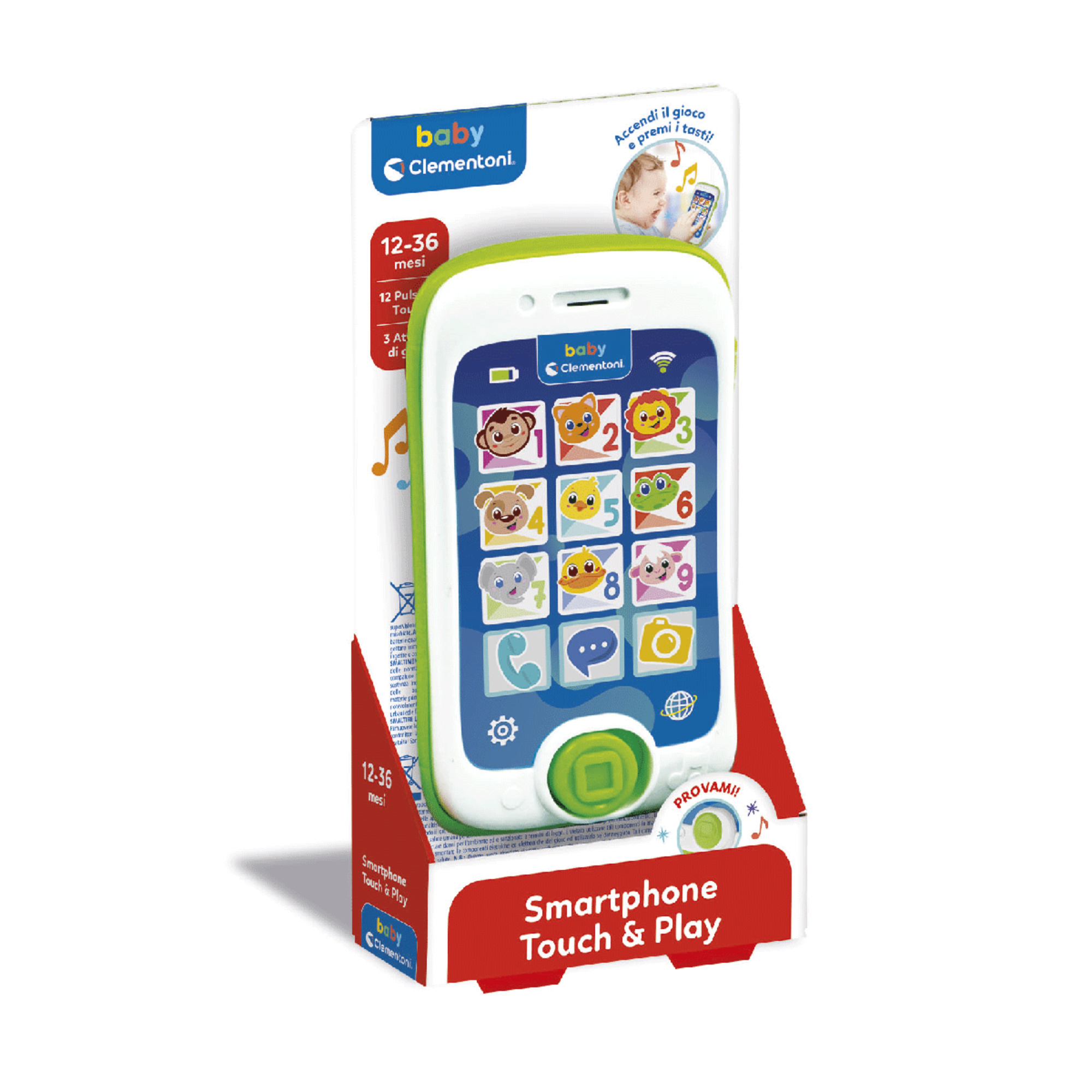 Baby clementoni - smartphone touch & play - BABY CLEMENTONI