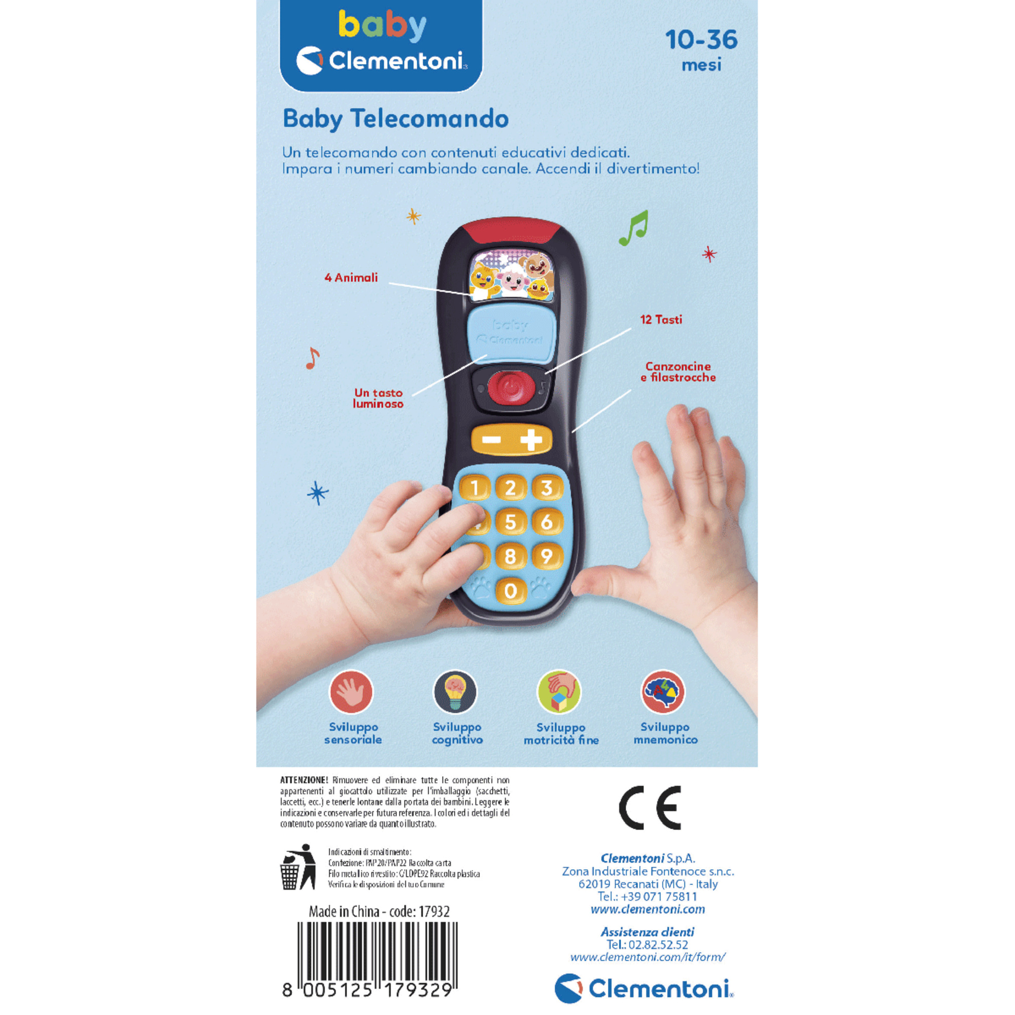 Baby clementoni - smartphone touch & play - BABY CLEMENTONI