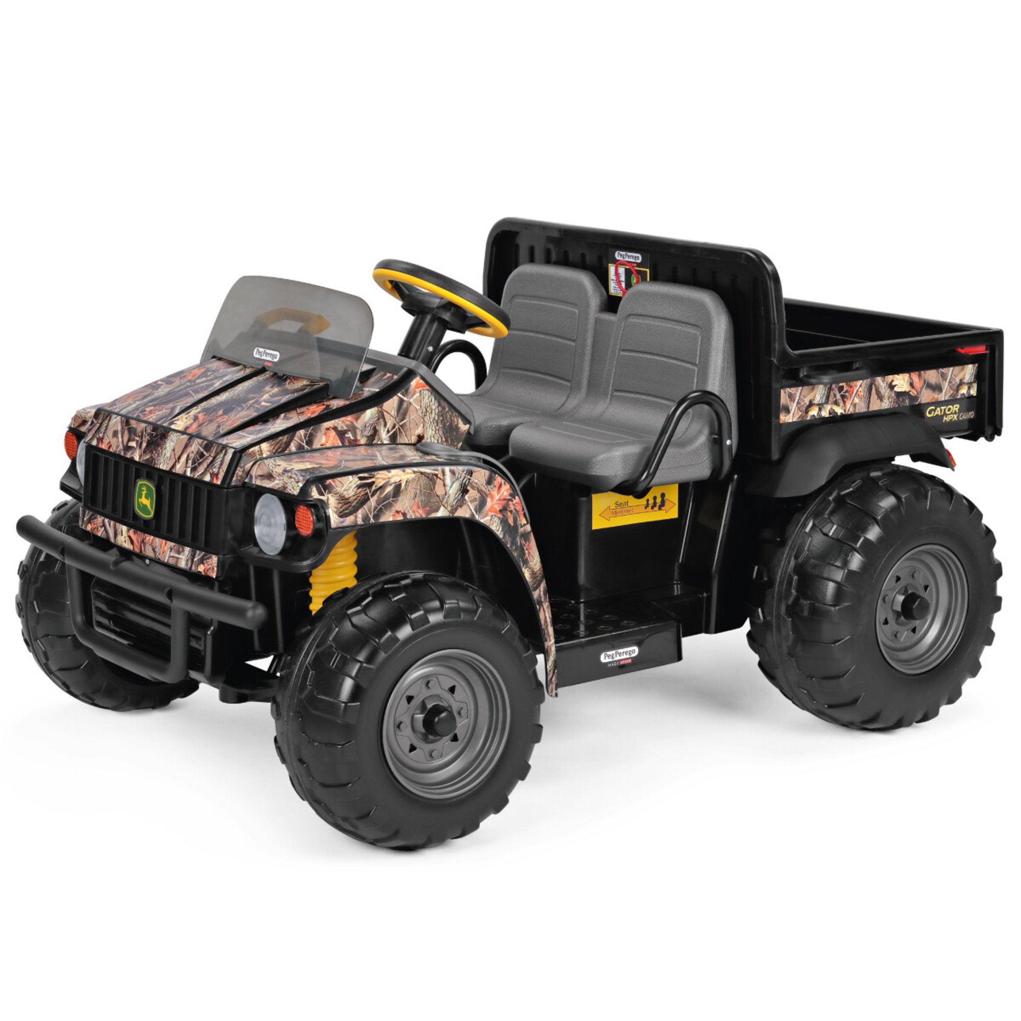 John deere gator hpx camo - utility vehicle a batteria ricaricabile da 12v-150wh. anni 3+ - Peg Perego